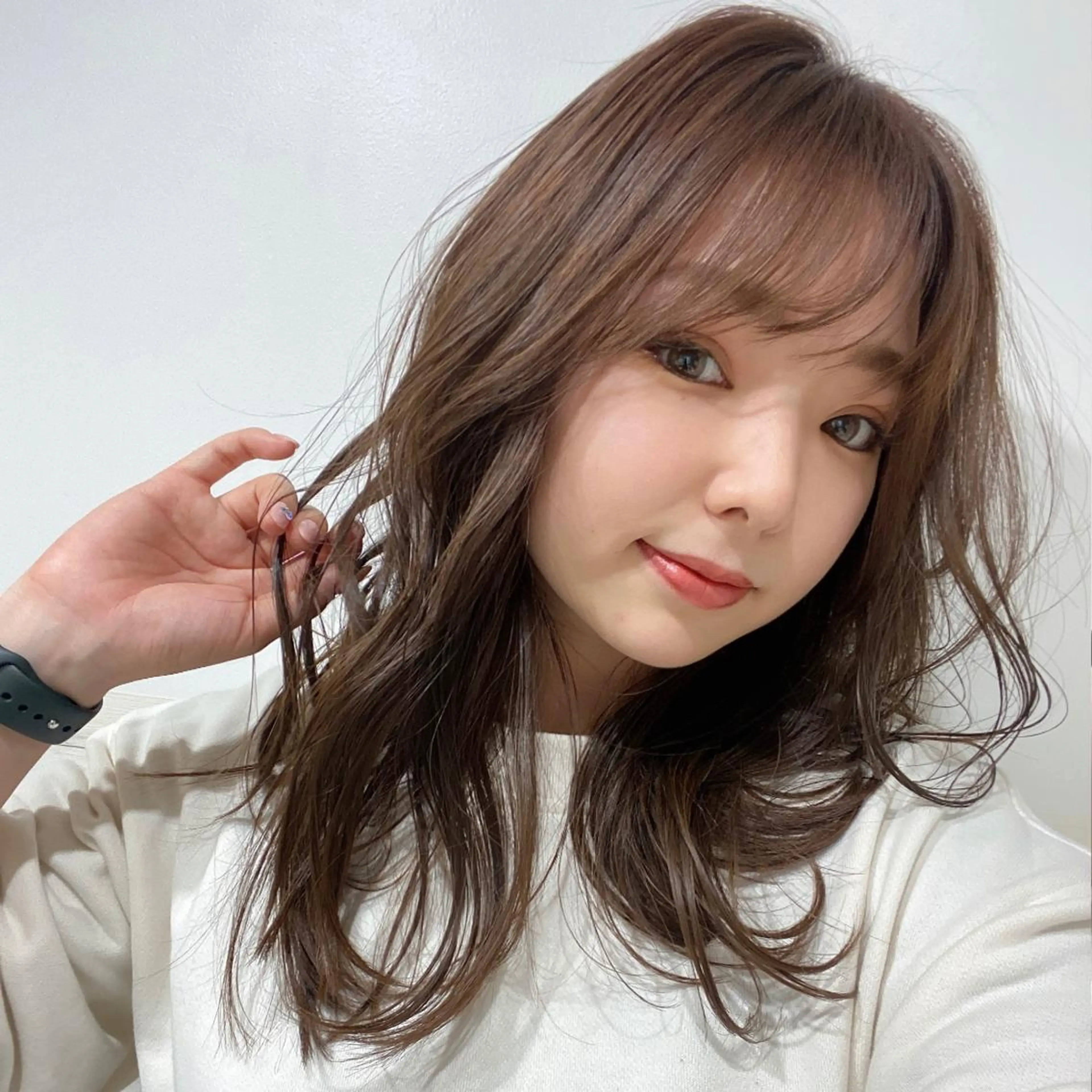 セミロング カラー ✨髪質改善特化✨ HAJIMEのヘアスタイル