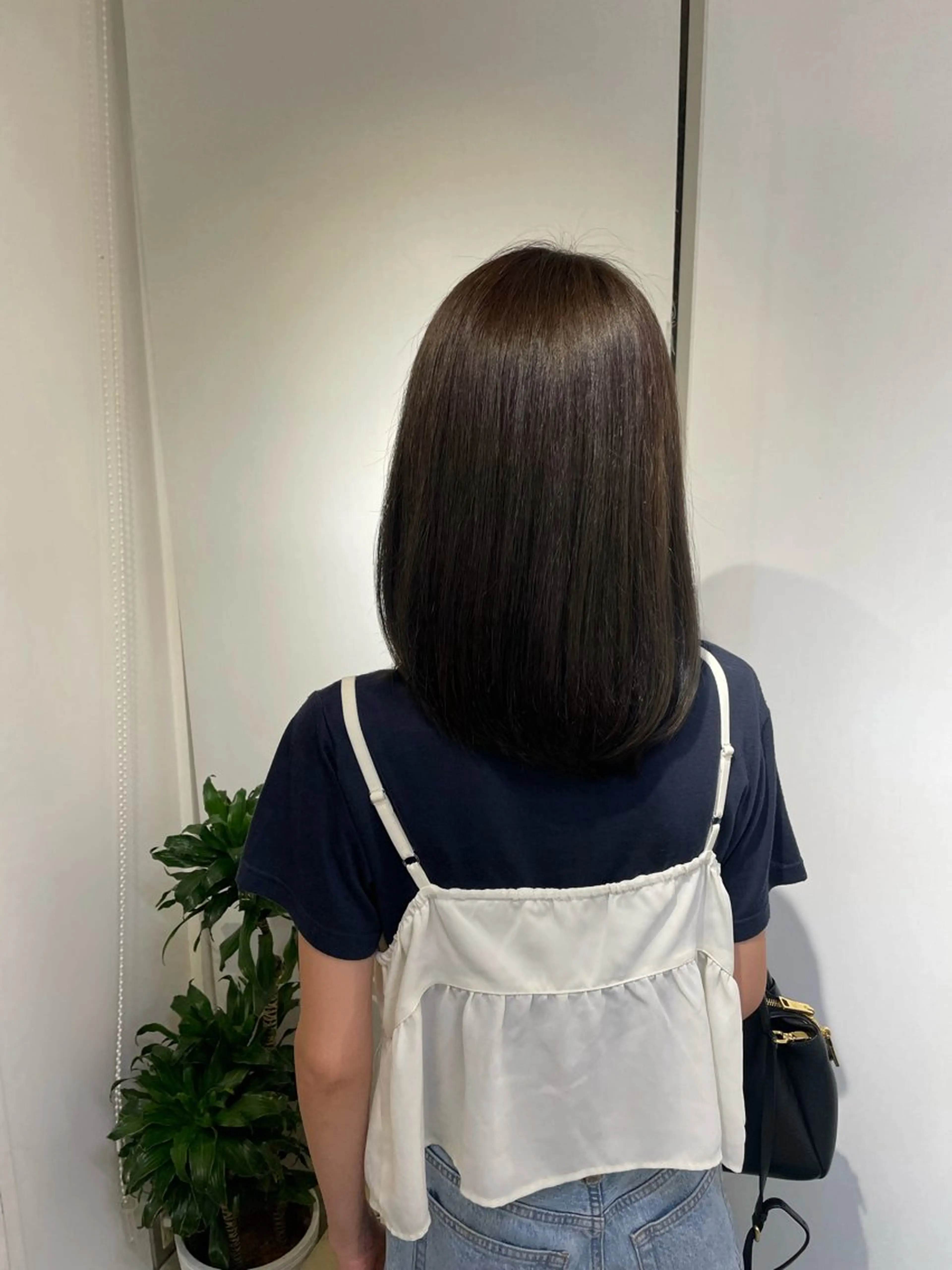 カラー ダークグレー ダークグレージュ グレージュ 🩶Nemoto Saki🩶のヘアスタイル