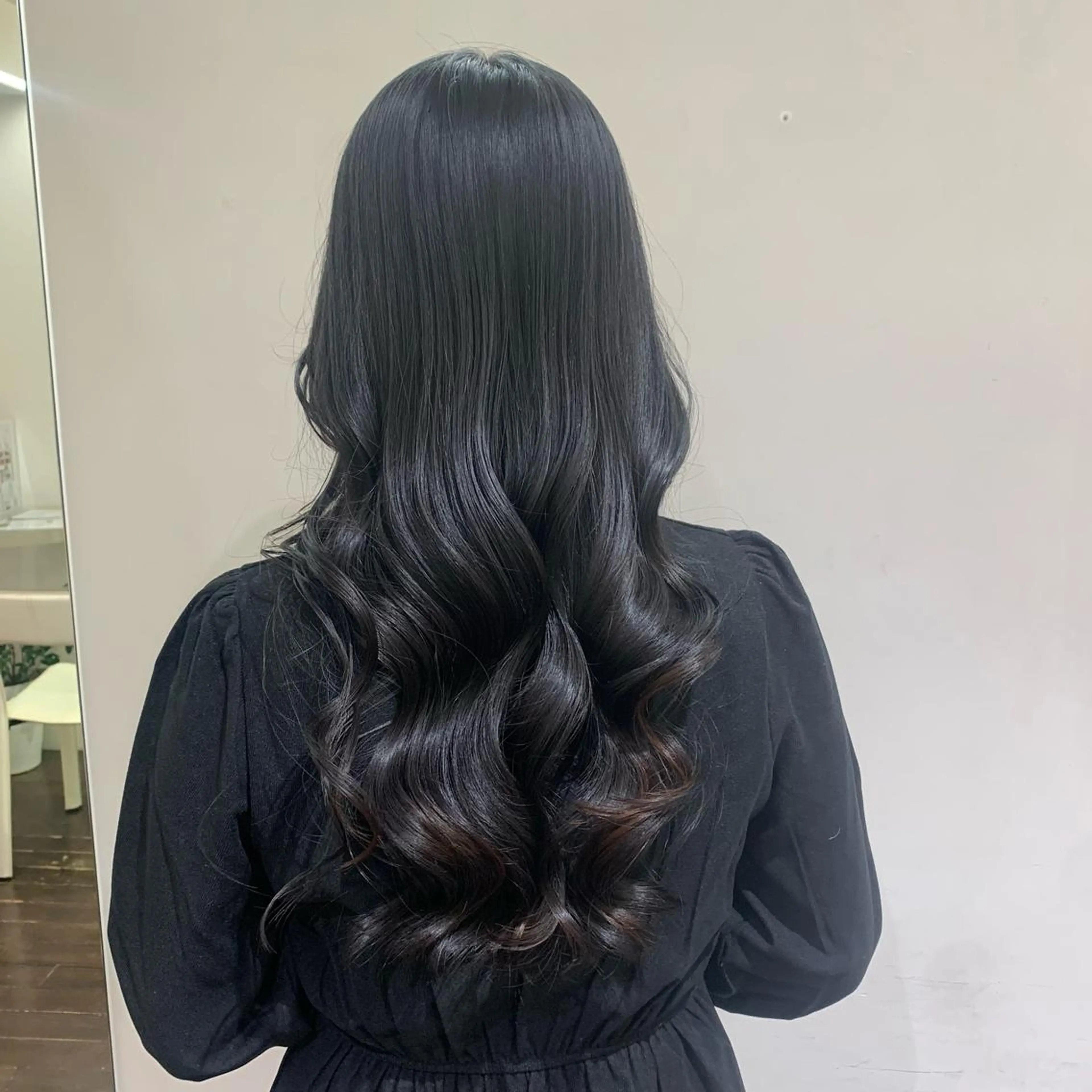 ロング デジタルパーマ🫧 韓国風ヘア🫧サクラのヘアスタイル