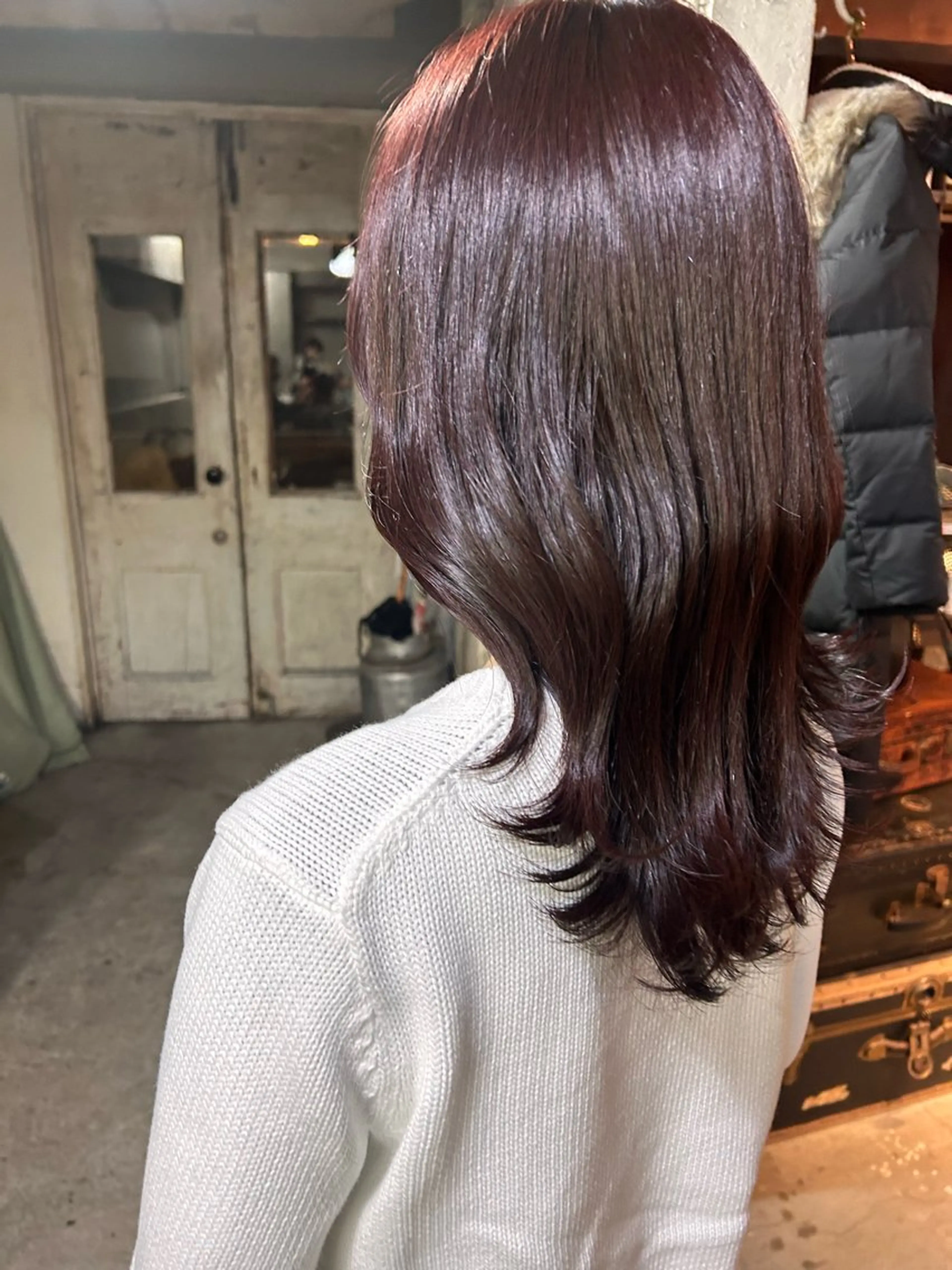 ミディアム カラー お任せヘア☘️☘️ 及川渚のヘアスタイル