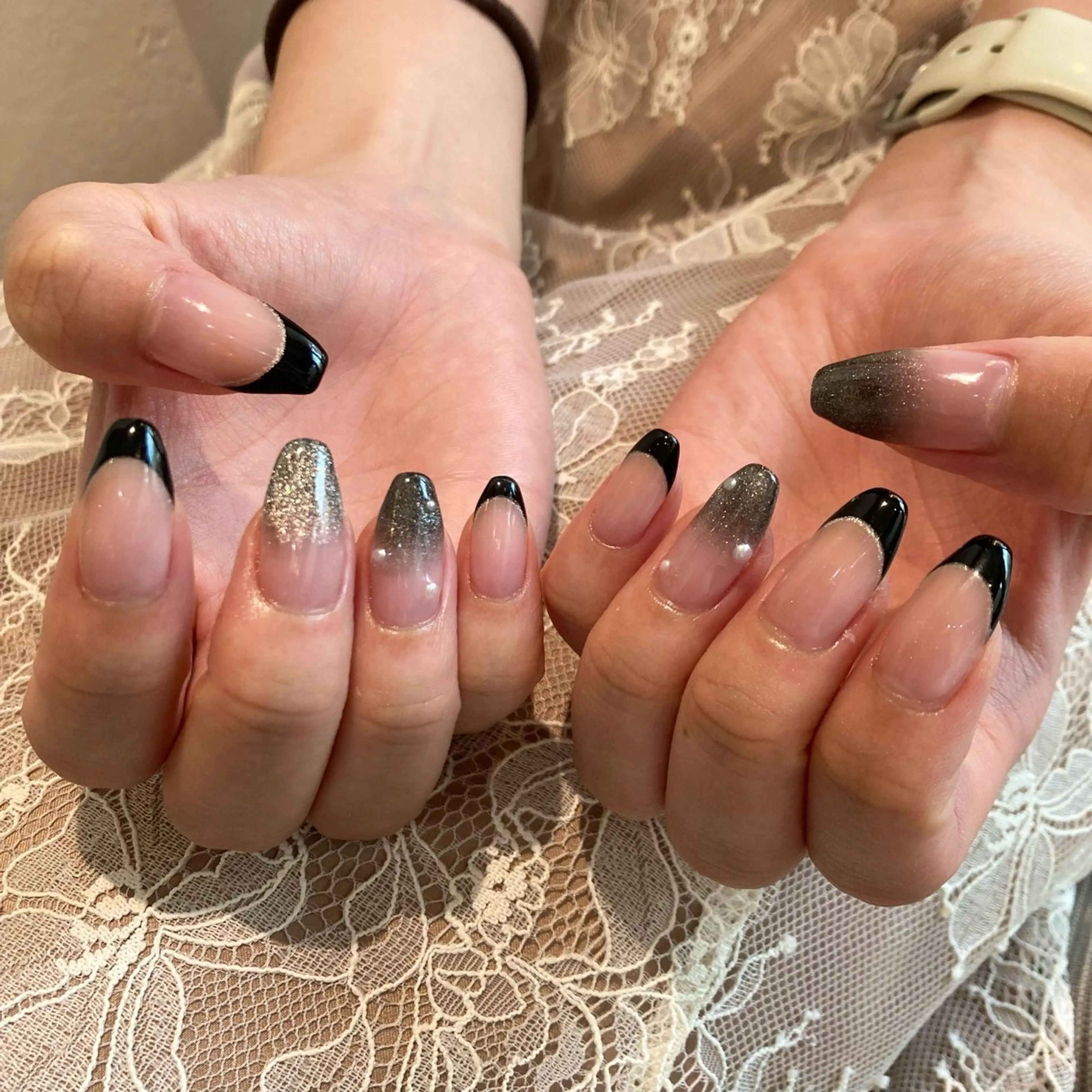 ネイル ハンドネイル shio ♡ 17.20日空きありのネイルデザイン