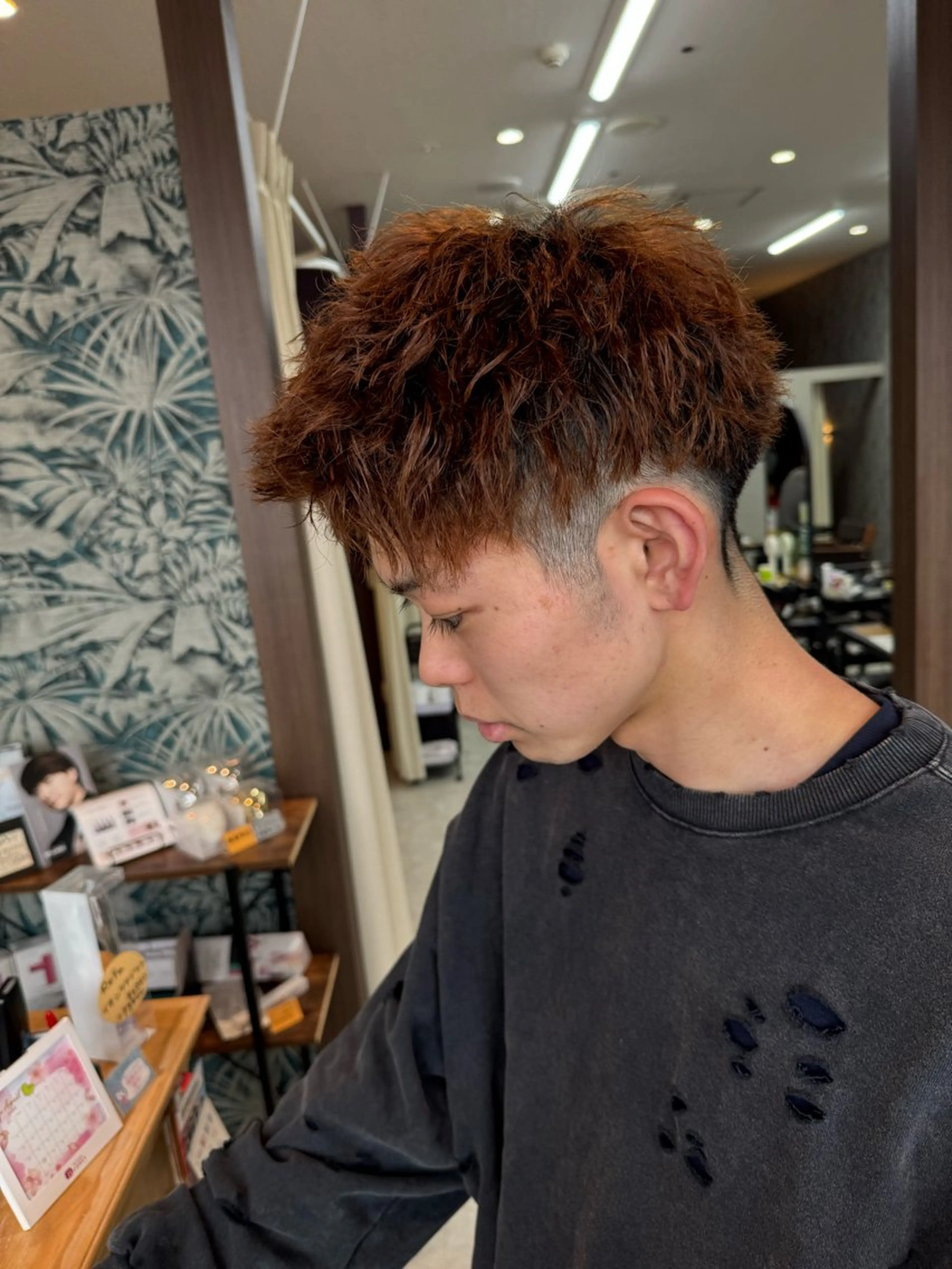 メンズ 吉田 剛のヘアスタイル