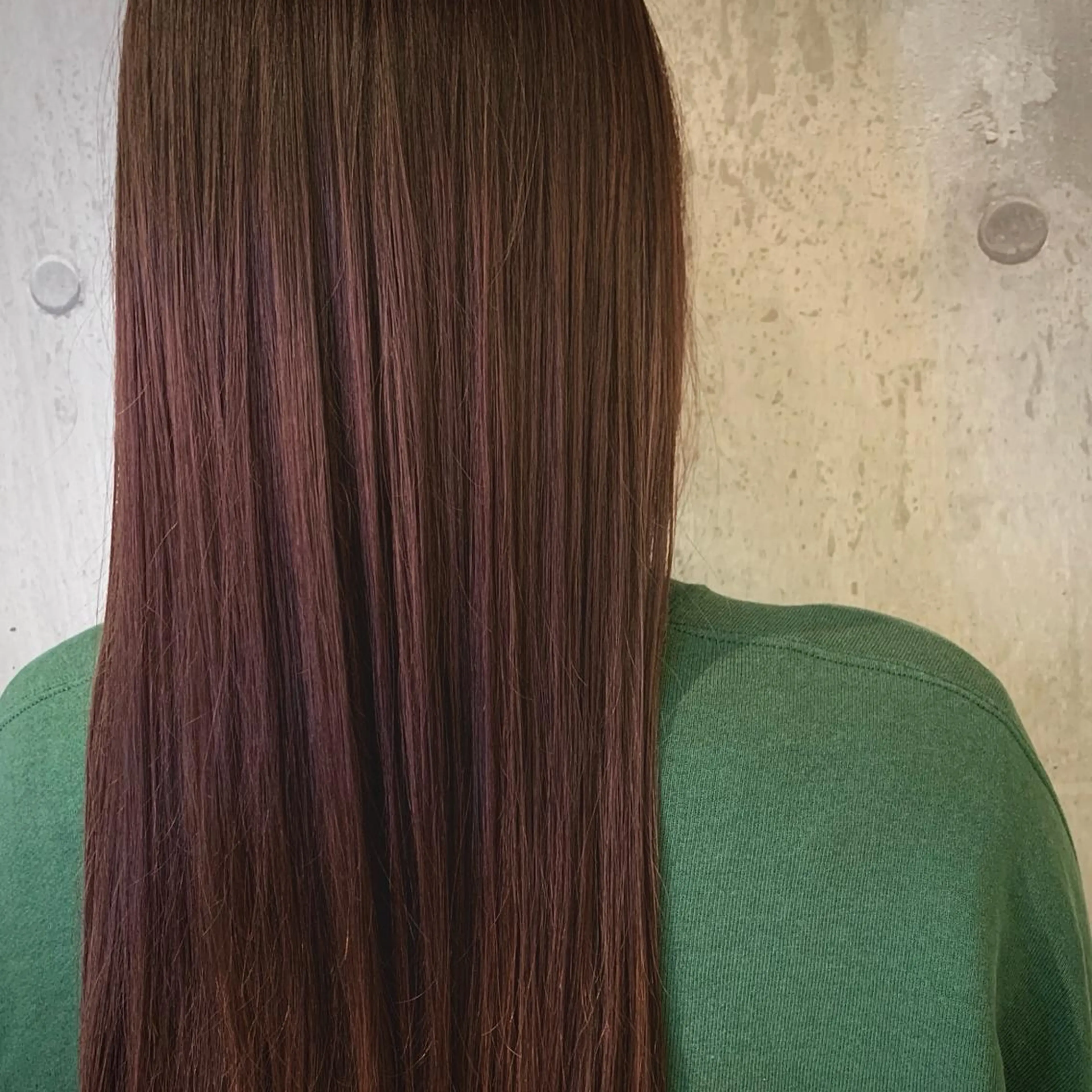 ロング カラー ラベンダーカラー ラベンダーピンク ピンクカラー 大人メンズパーマ /石川瑠青のヘアスタイル