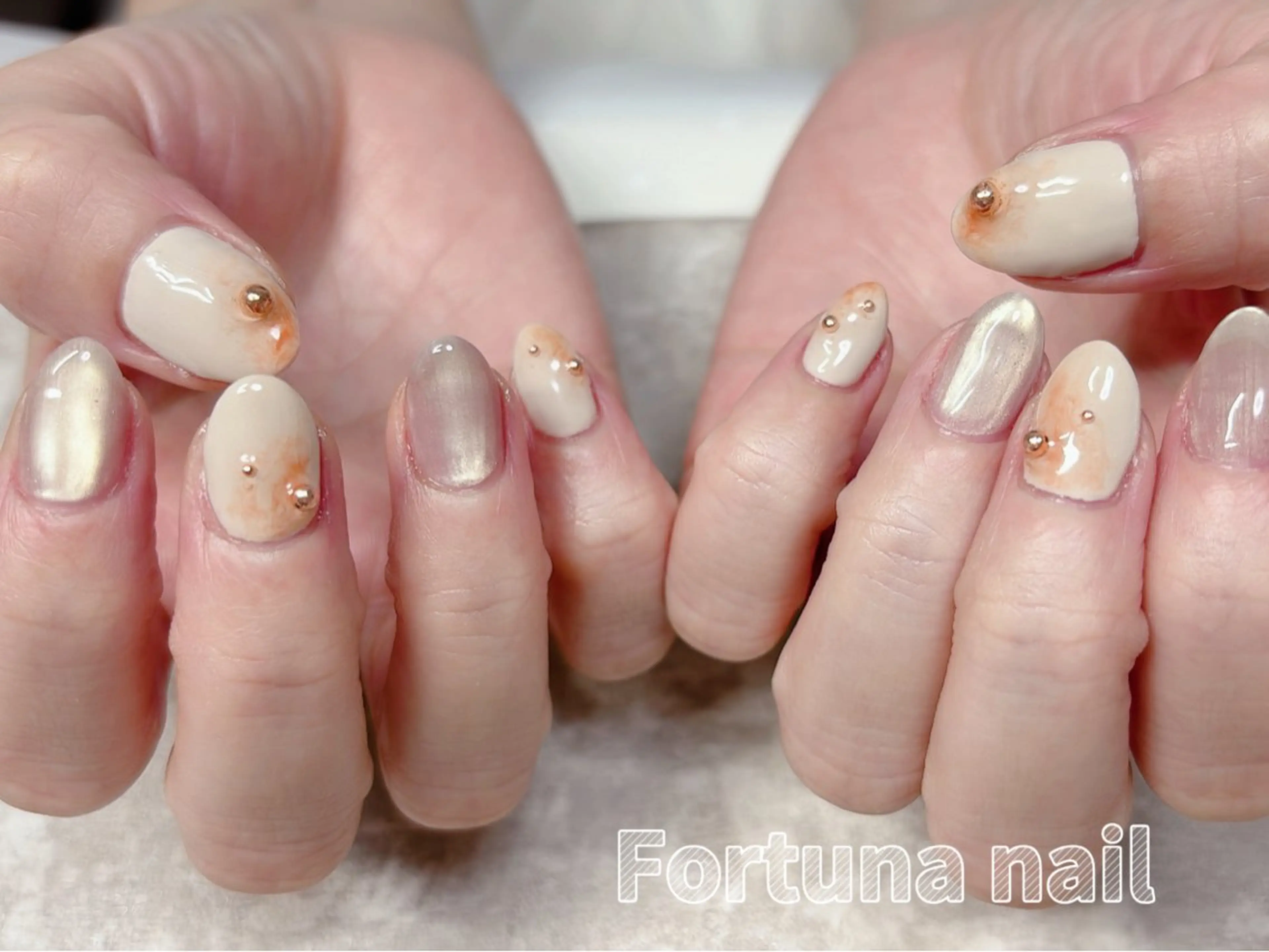 ネイル ハンドネイル ハンドケア Nail •Head スパFortunaのネイルデザイン