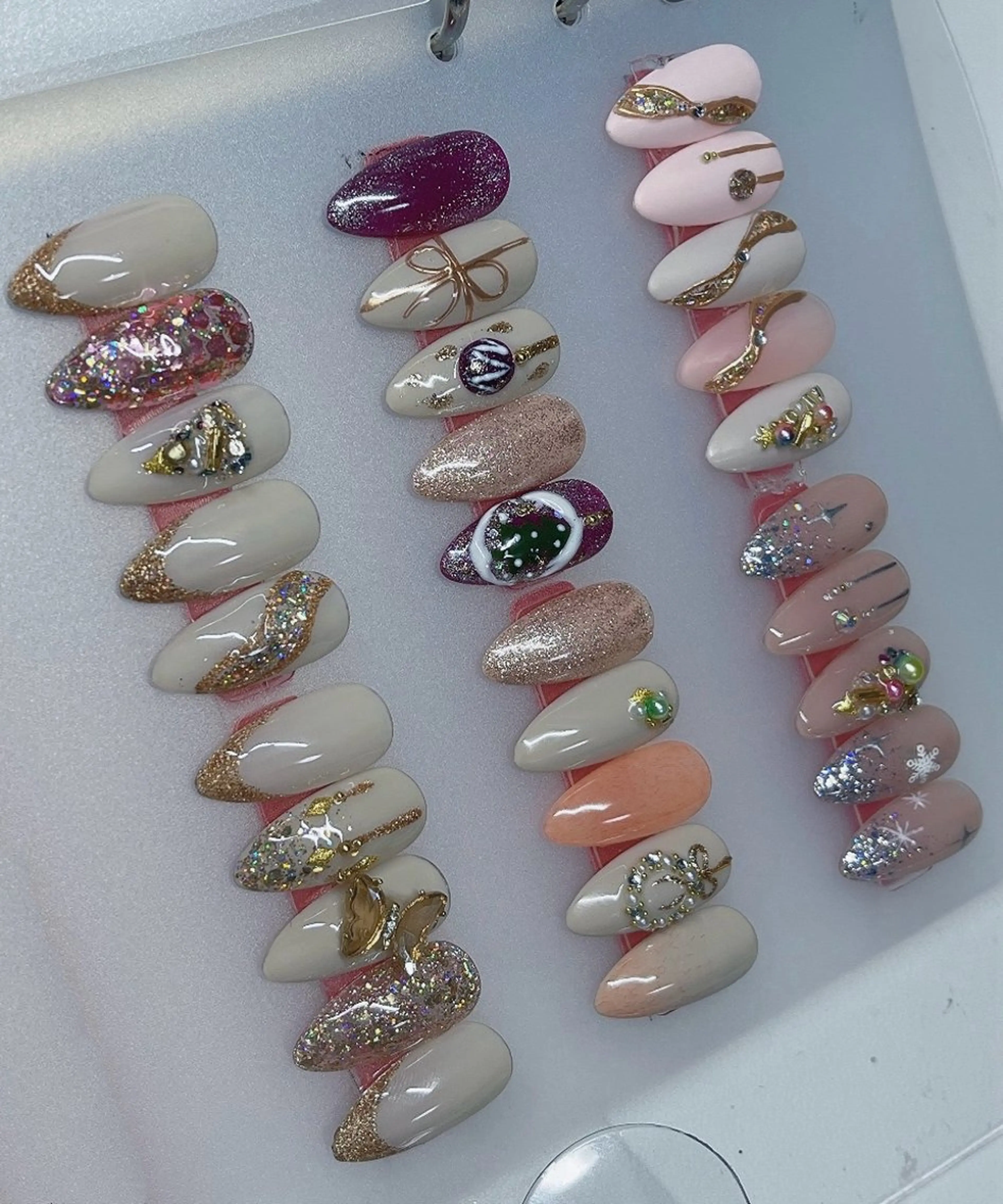 ネイル 花花 ネイルサロンのネイルデザイン