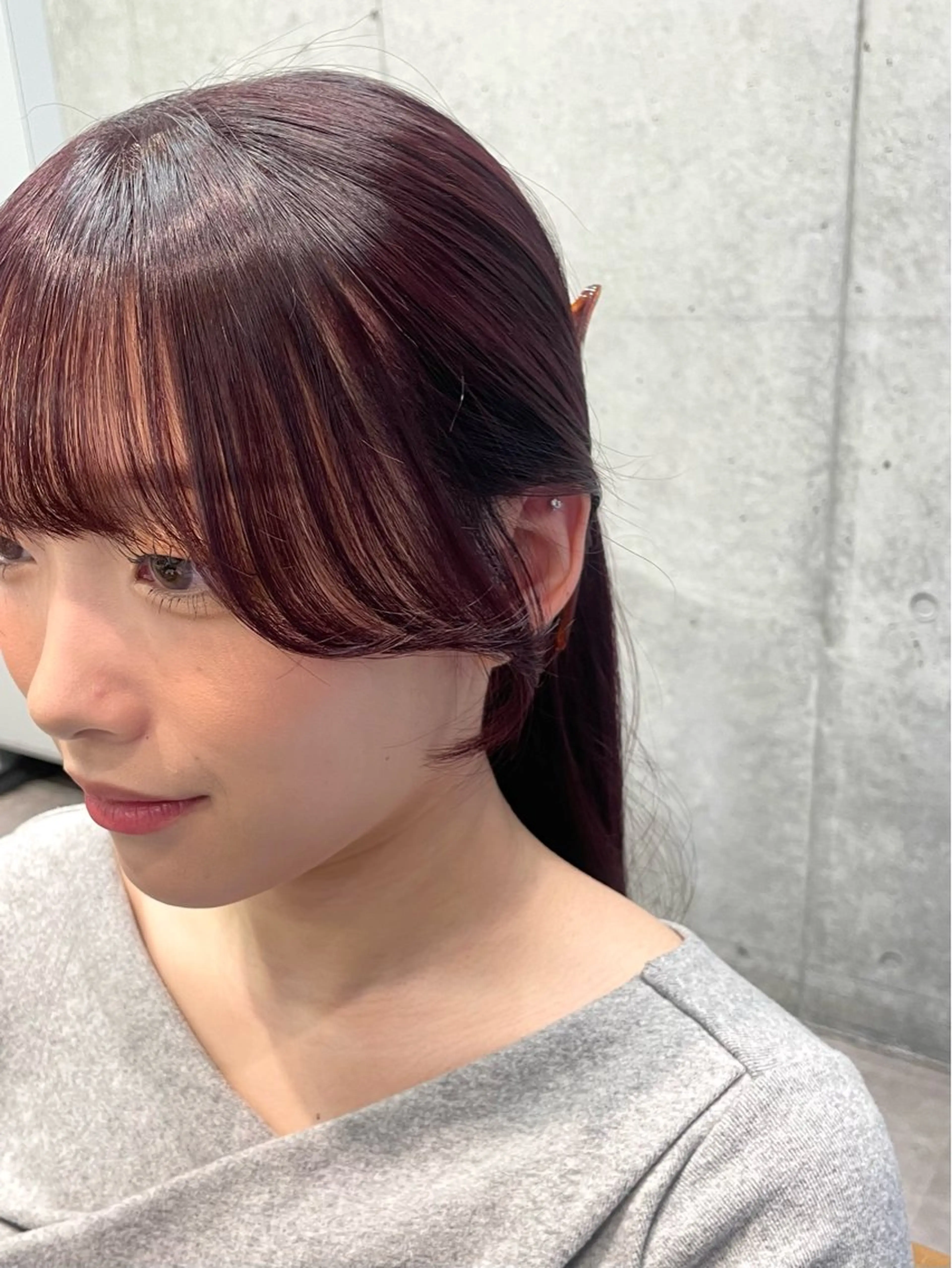 ✂️前髪(顔周り)カットの写真