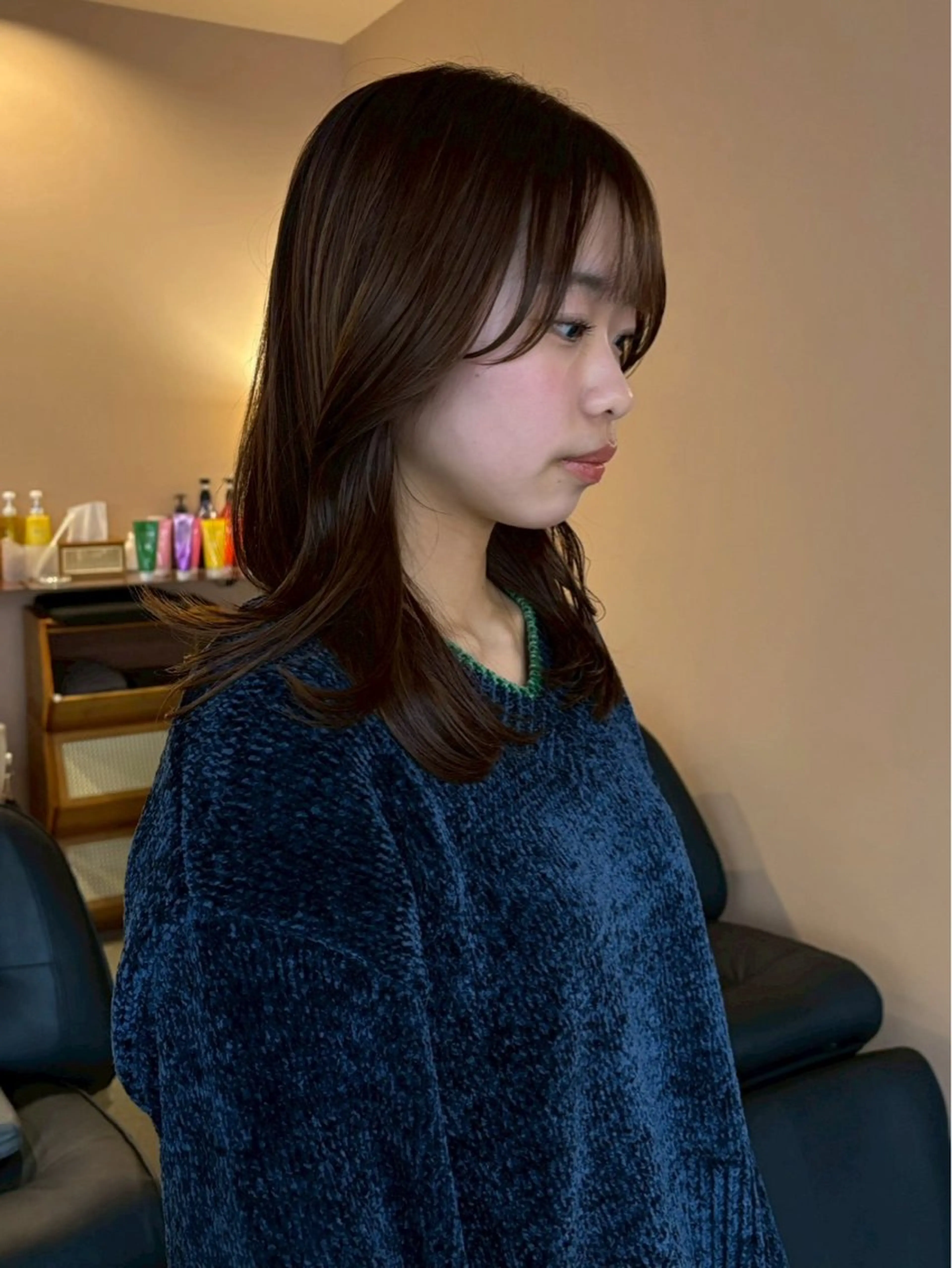 カラー YOKE 桃山台 SAKI♩ ܸのヘアスタイル