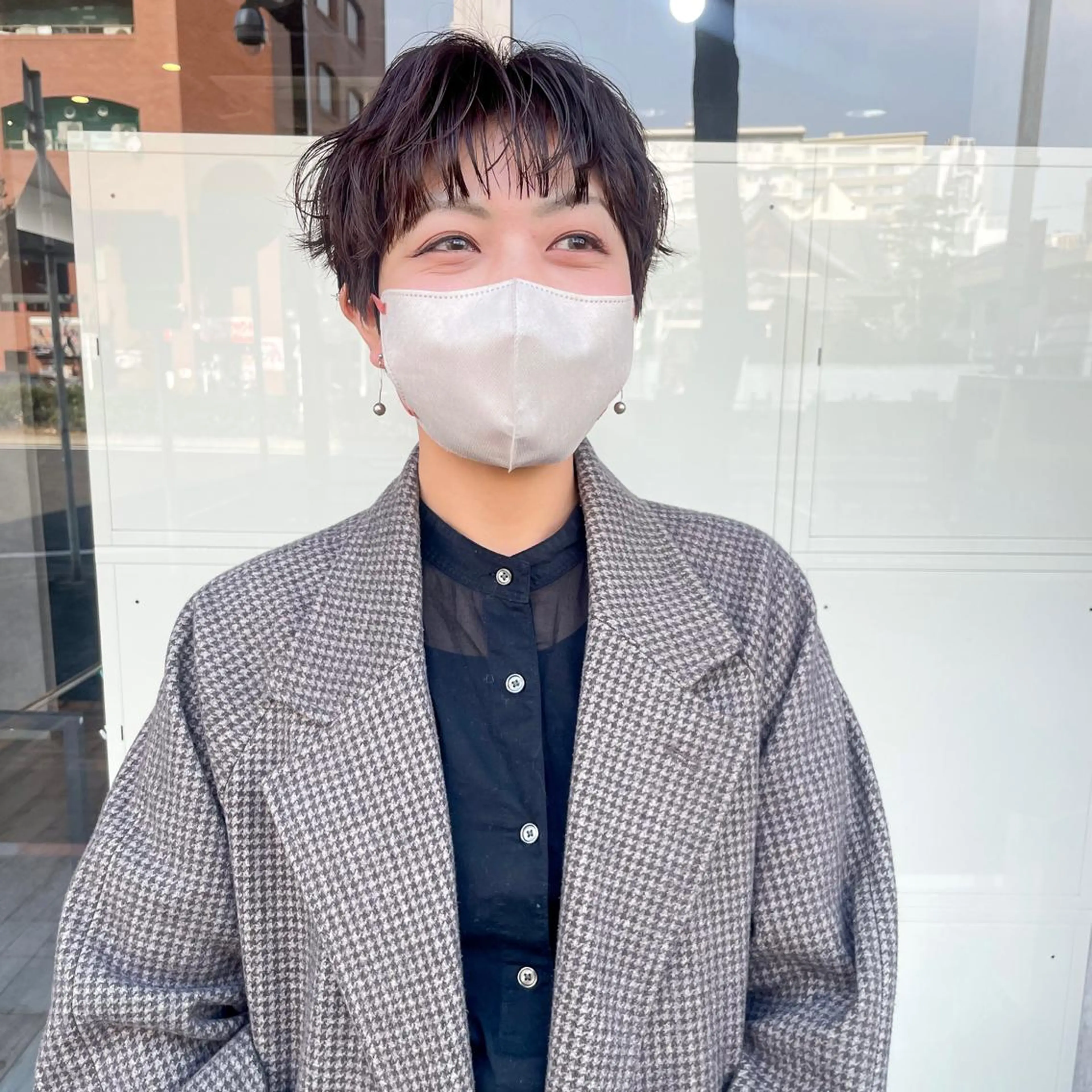 ショート カラー レイヤー/高橋 みく /池下/千種のヘアスタイル