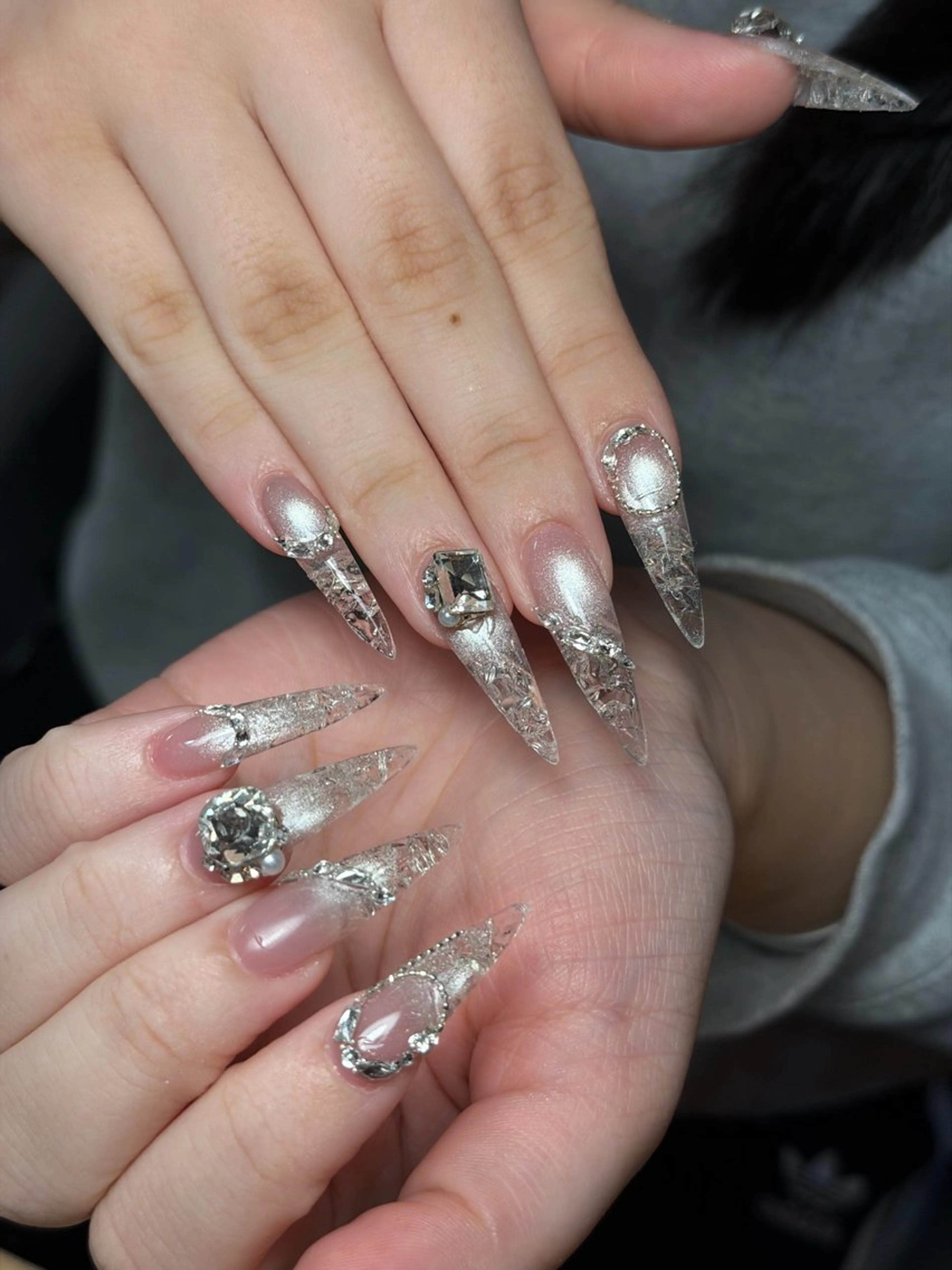 ネイル 韓国ネイル シンプルネイル ワンホンネイル ハンドネイル CoMo Nailのネイルデザイン