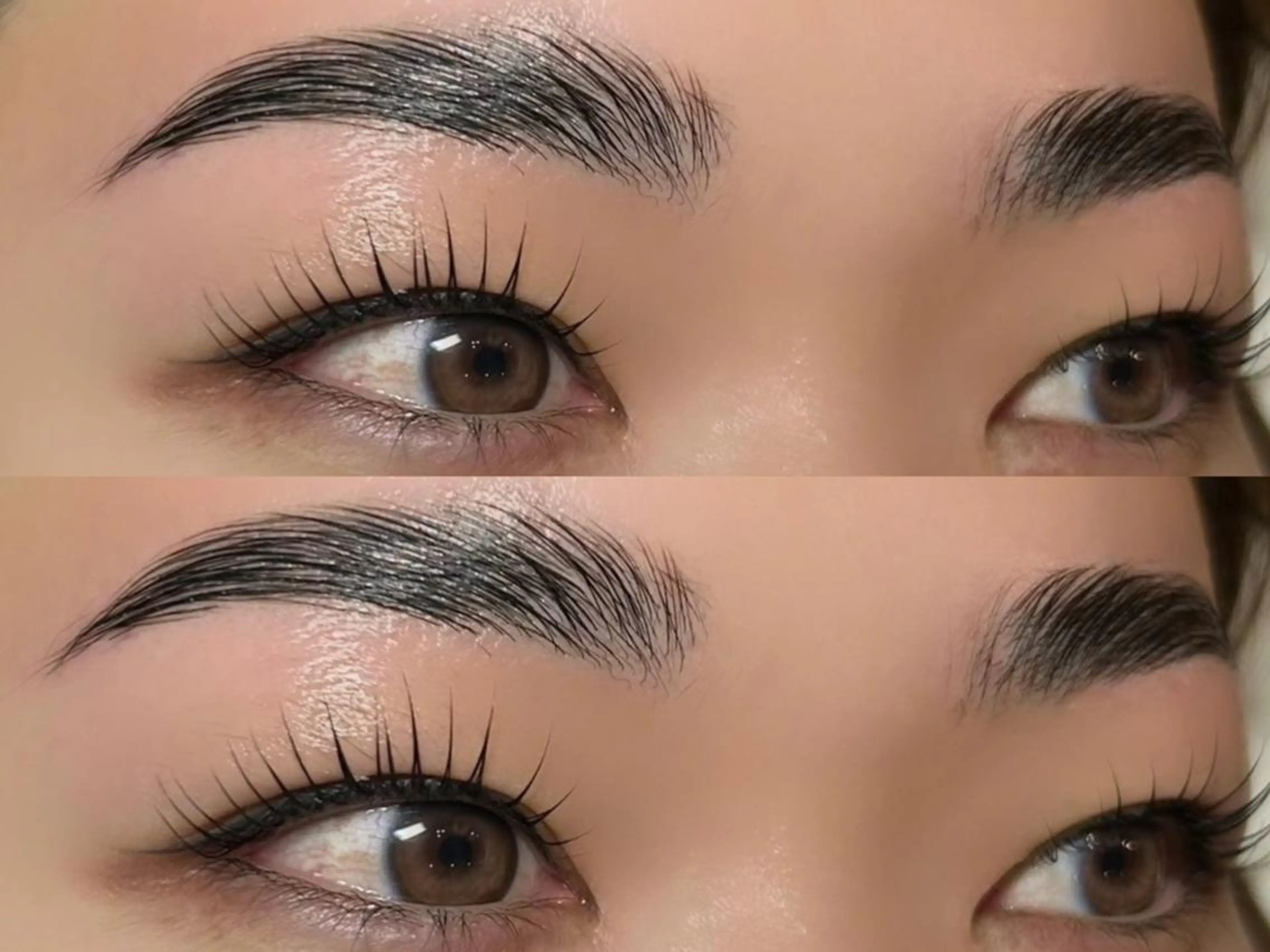 【練習モデル】🦓ハリウッドブロウリフト🦓✨練習モデルのためお直し不可❗️補足説明必ずお読み下さい🙇の写真