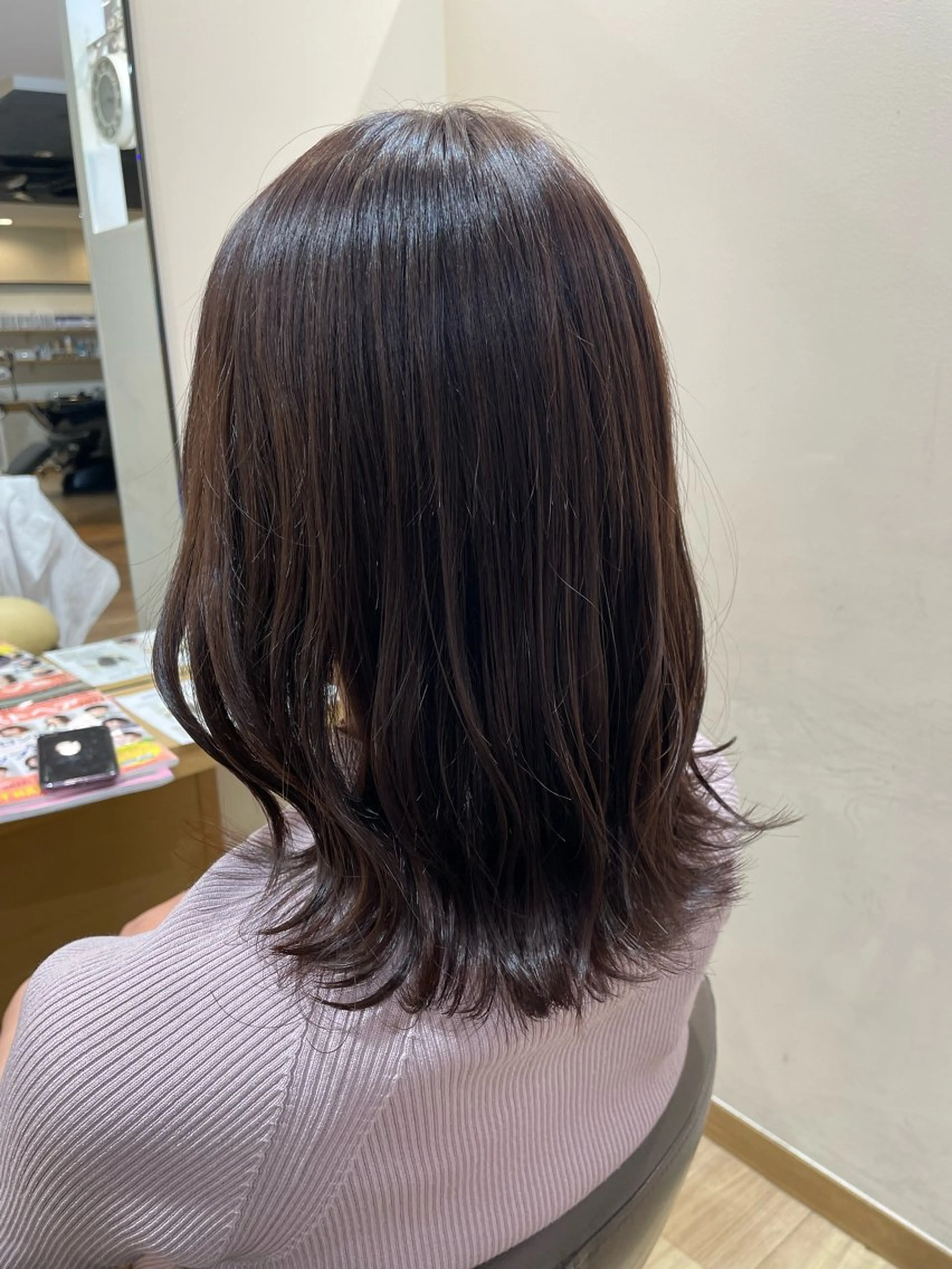 ミディアム カラー 韓国レイヤー🎀/ 顔周り特化🎀/豊田のヘアスタイル