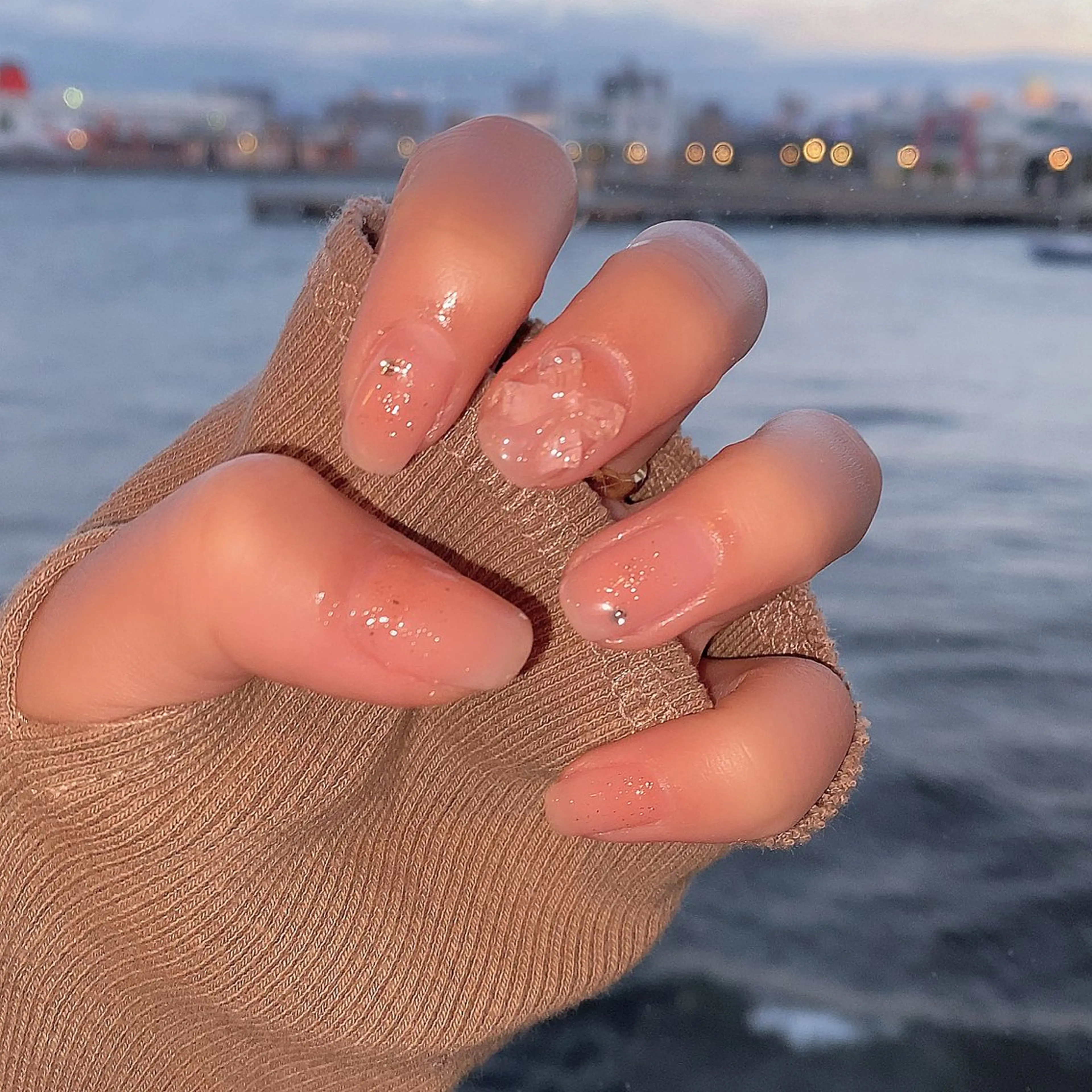 ネイル 西大分S.Nail 𓏲⋆🪸.⋆⸜🫧のネイルデザイン