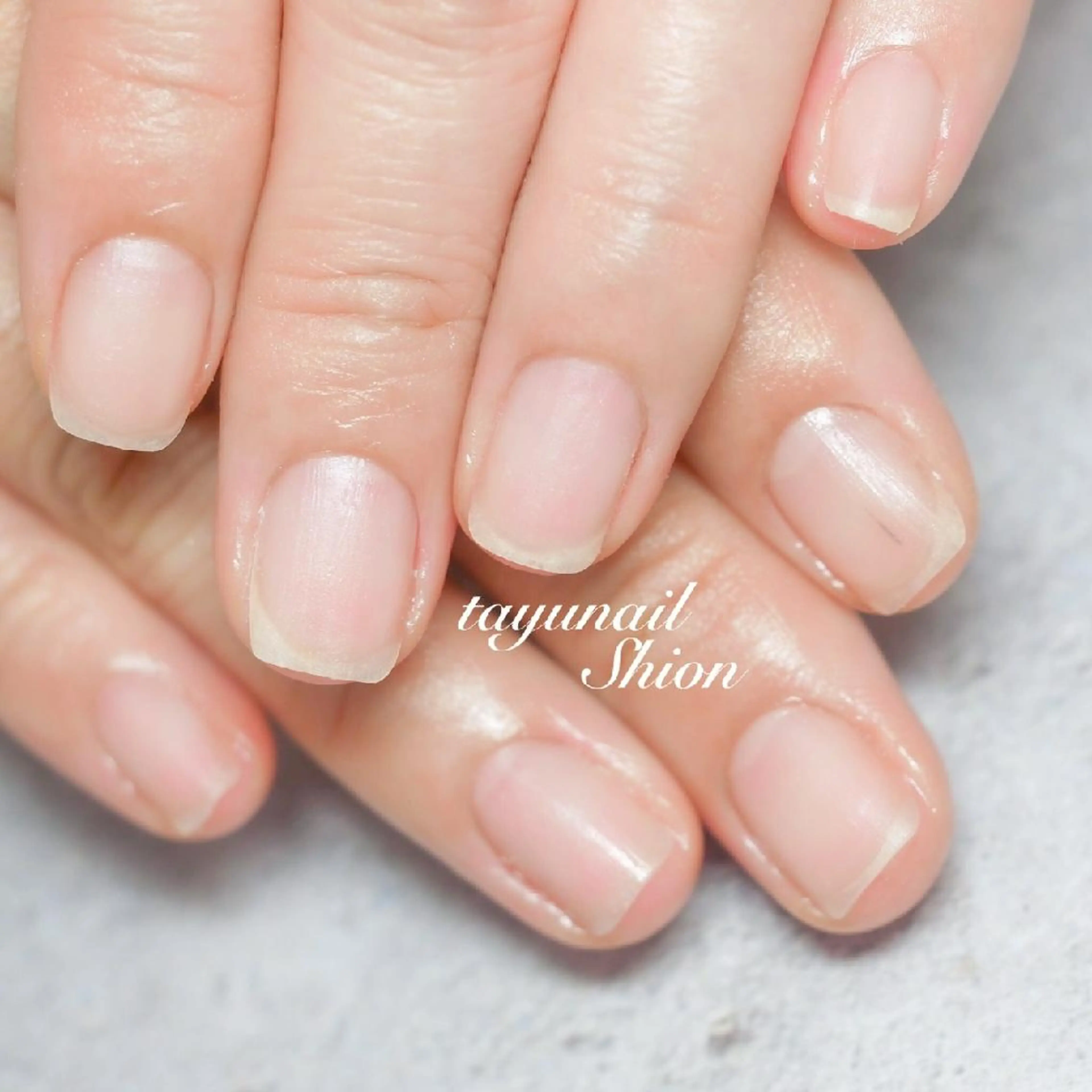 ネイル ブルー ジェルネイル パラジェル 春ネイル ネイルサロン 【たゆnail】のネイルデザイン