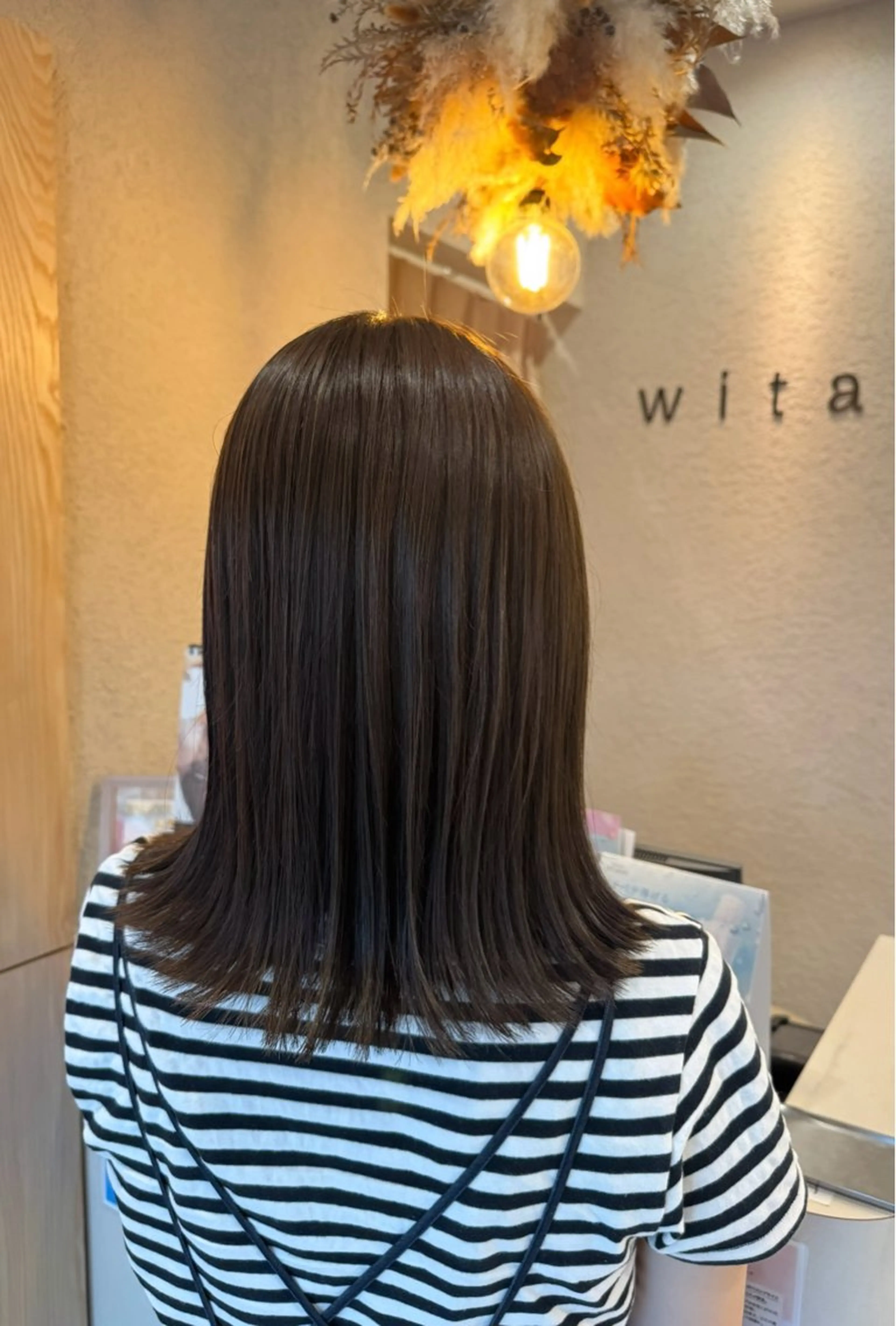 ミディアム カラー 蟹江 聡太✨レイヤーカットのヘアスタイル