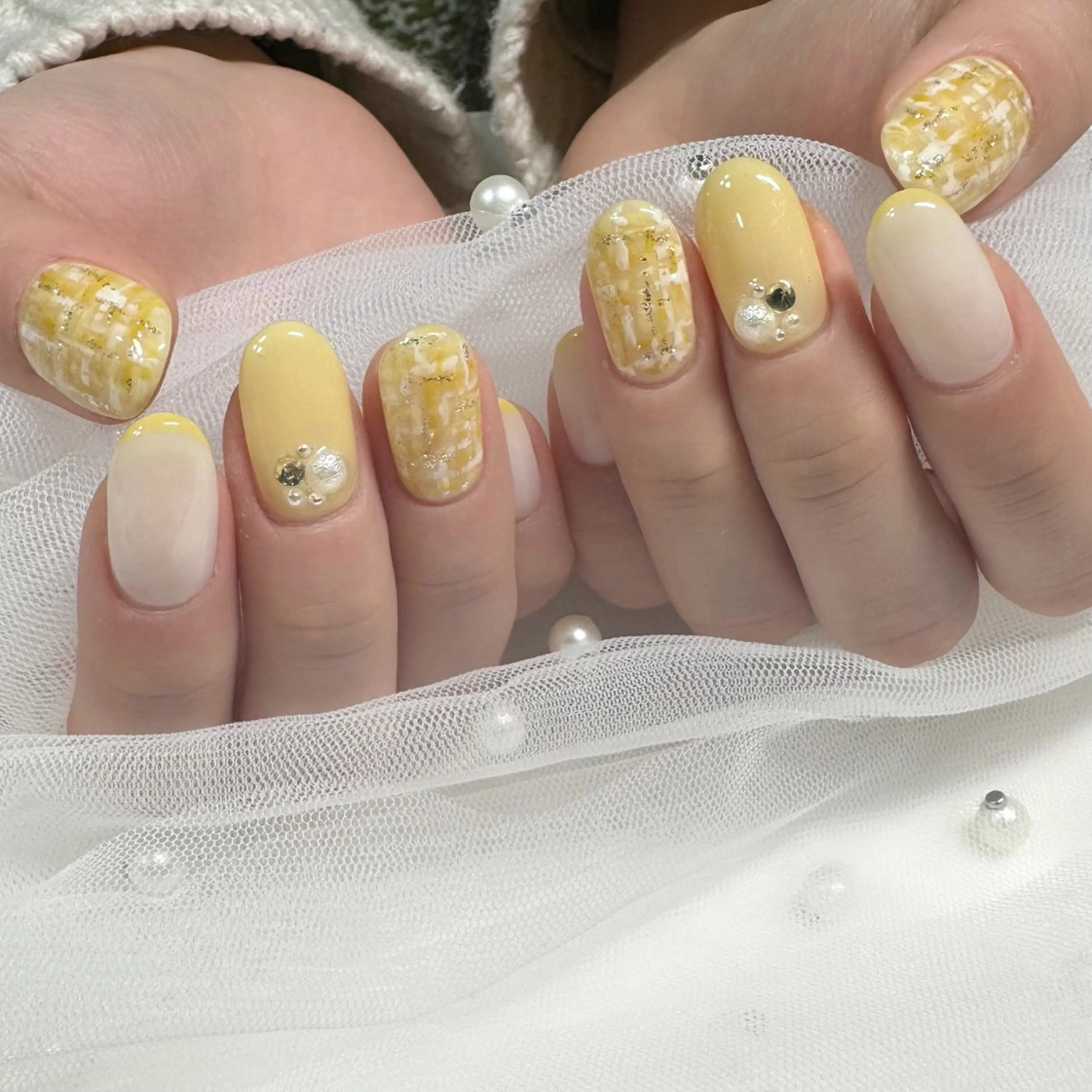 ネイル ジェルネイル 東 千夏のネイルデザイン