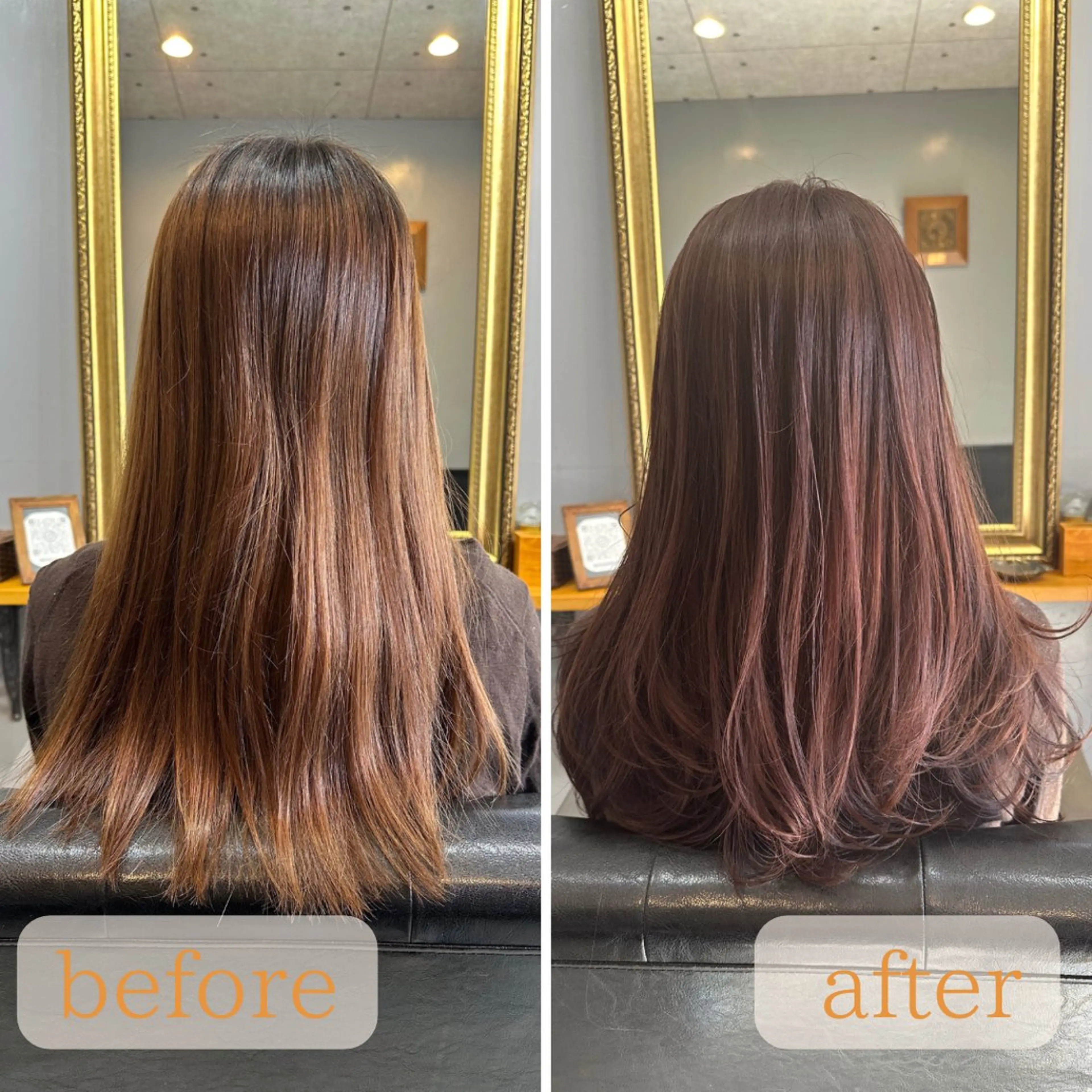 ロング 渡辺俊介 暗髪カラー /美髪矯正/髪質改善のヘアスタイル