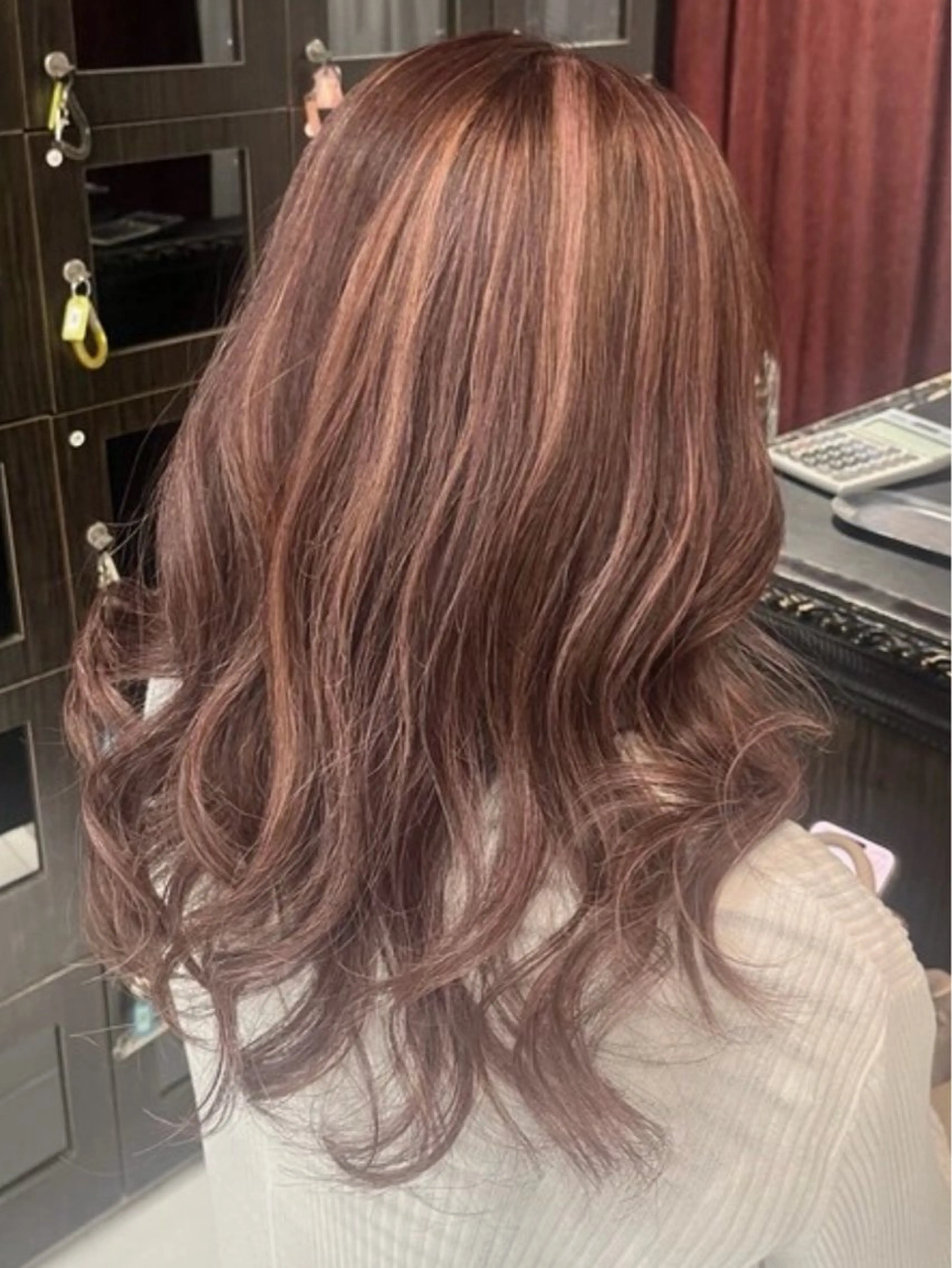 ロング レイヤー/パーマ 🐼HARUKA🐼のヘアスタイル
