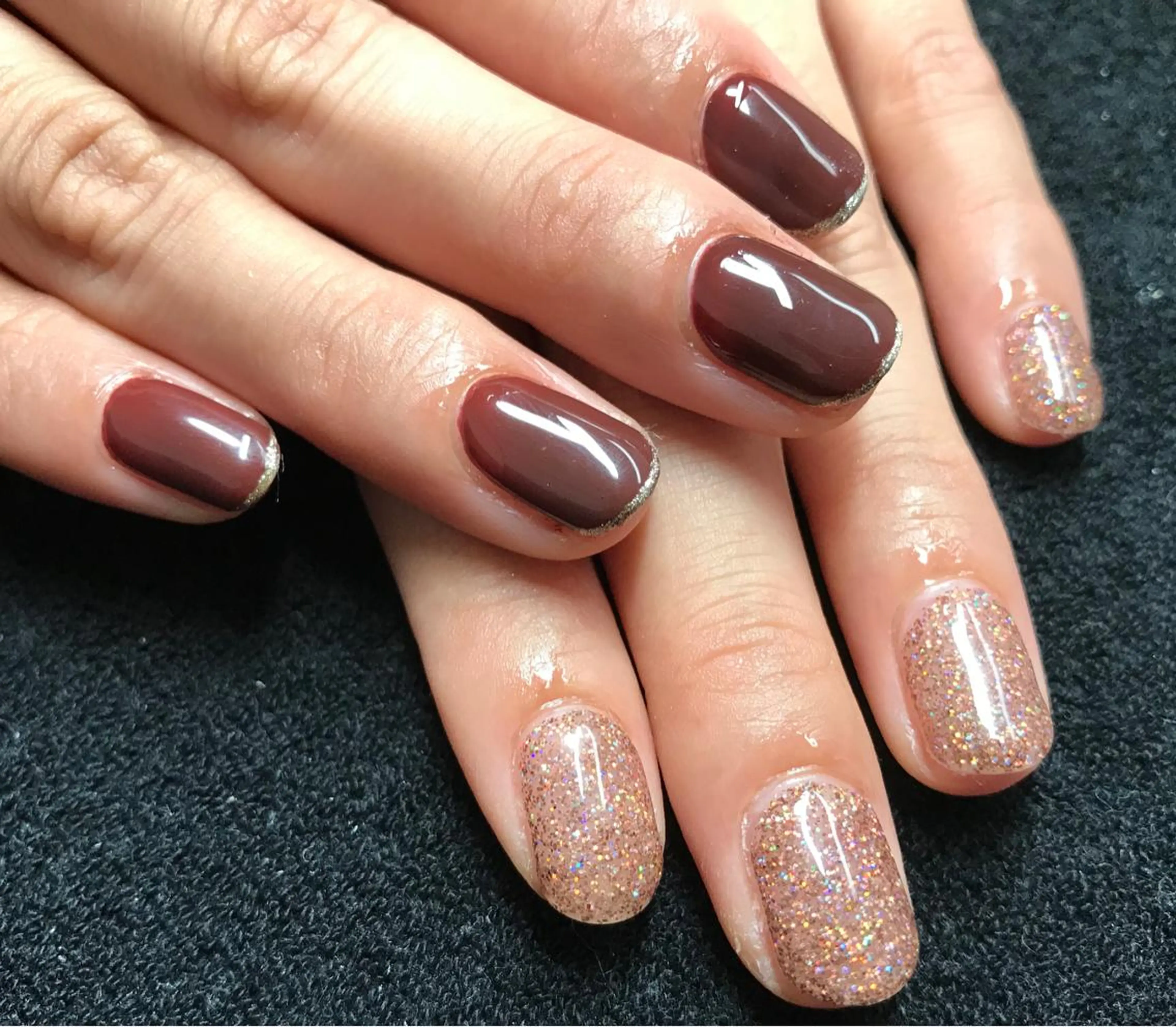 ネイル ハンドネイル Mana‪ ‪·͜· ❤︎‬のネイルデザイン