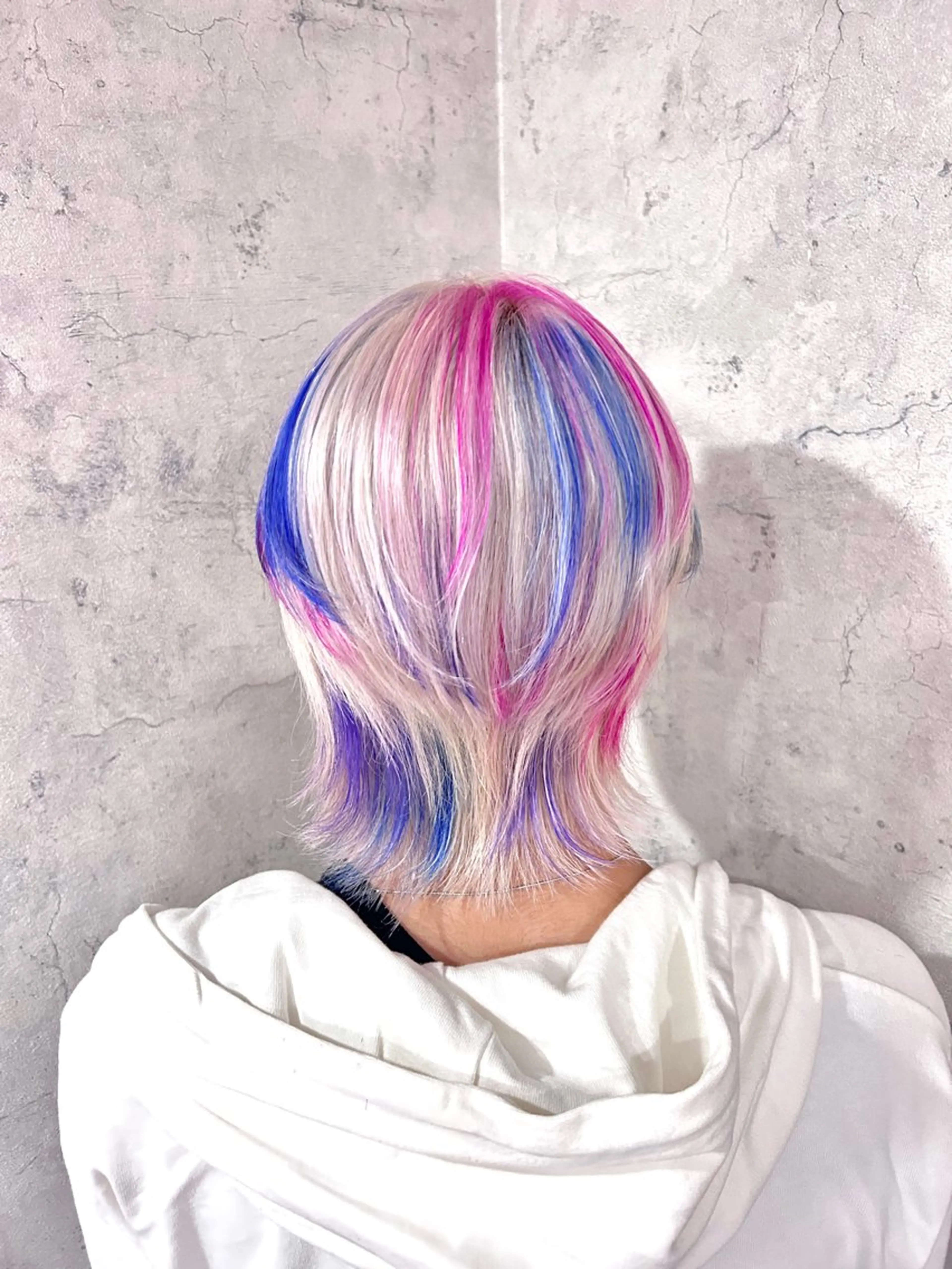 ショート カラー ヘアカラー ブリーチ/エクステ/ 新宿/アリルのヘアスタイル