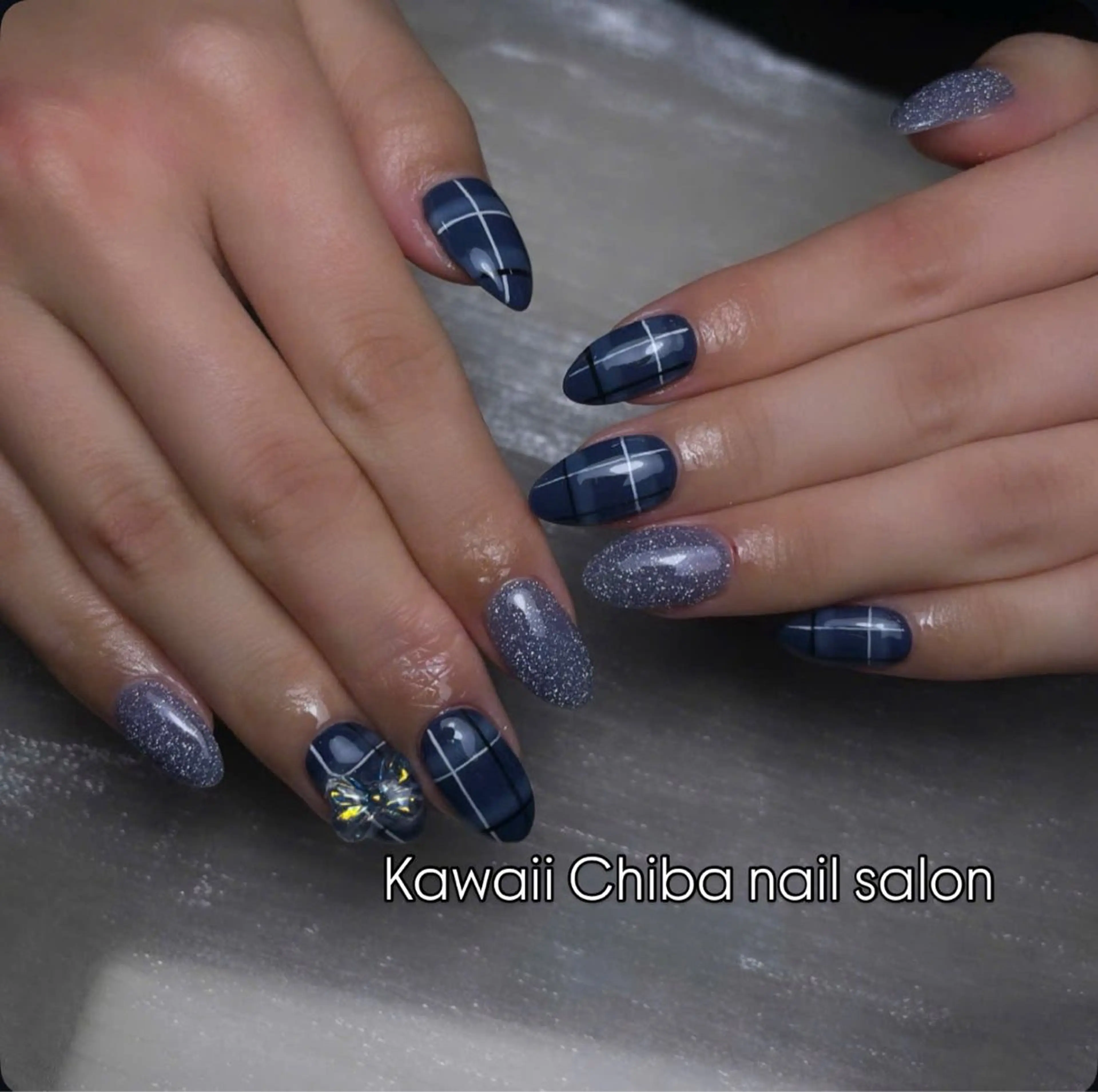 ネイル 韓国ネイル ワンホンネイル Kawaii Chiba nailのネイルデザイン