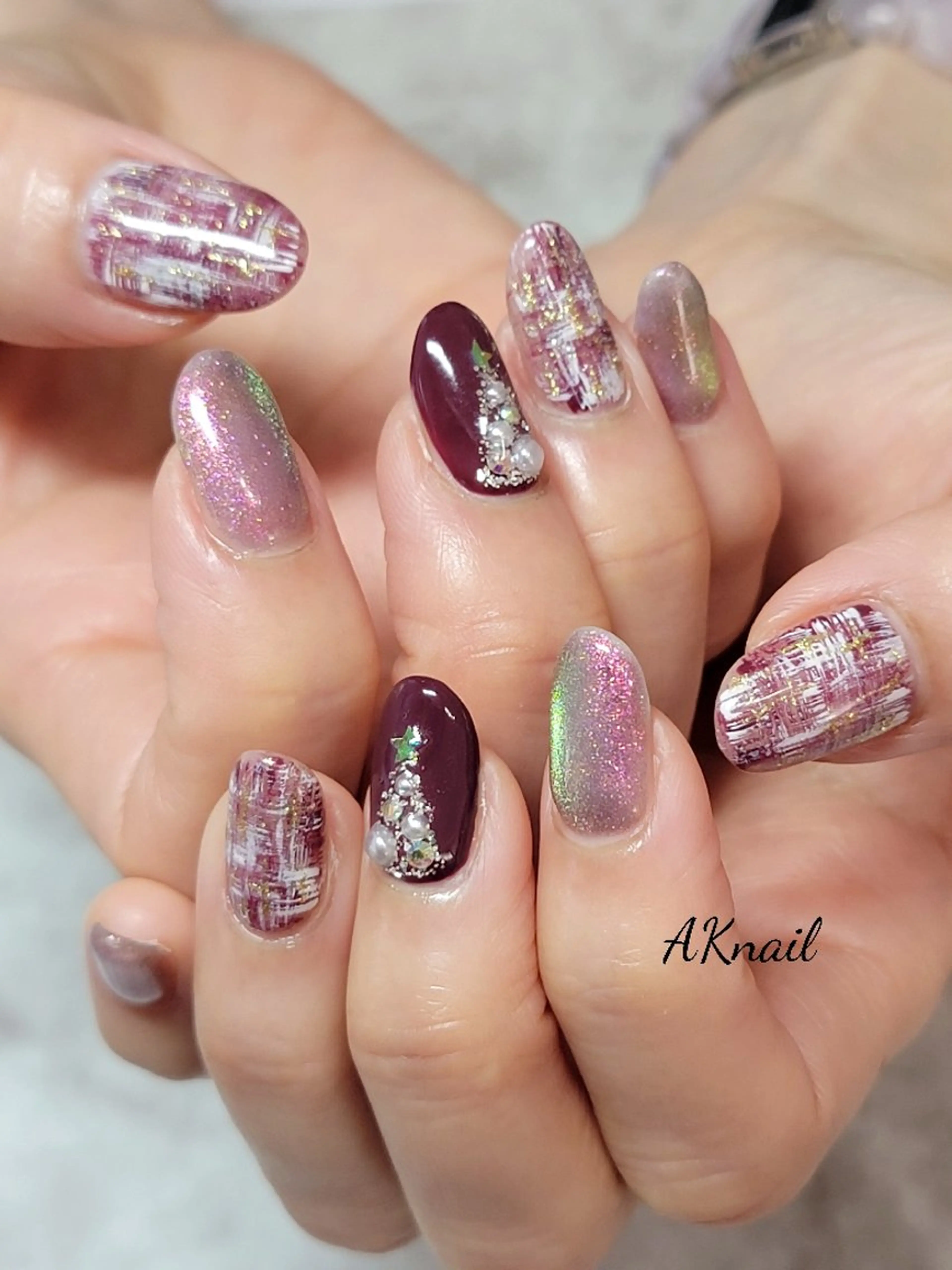 ネイル ネイル&巻き爪サロン AKnailのネイルデザイン