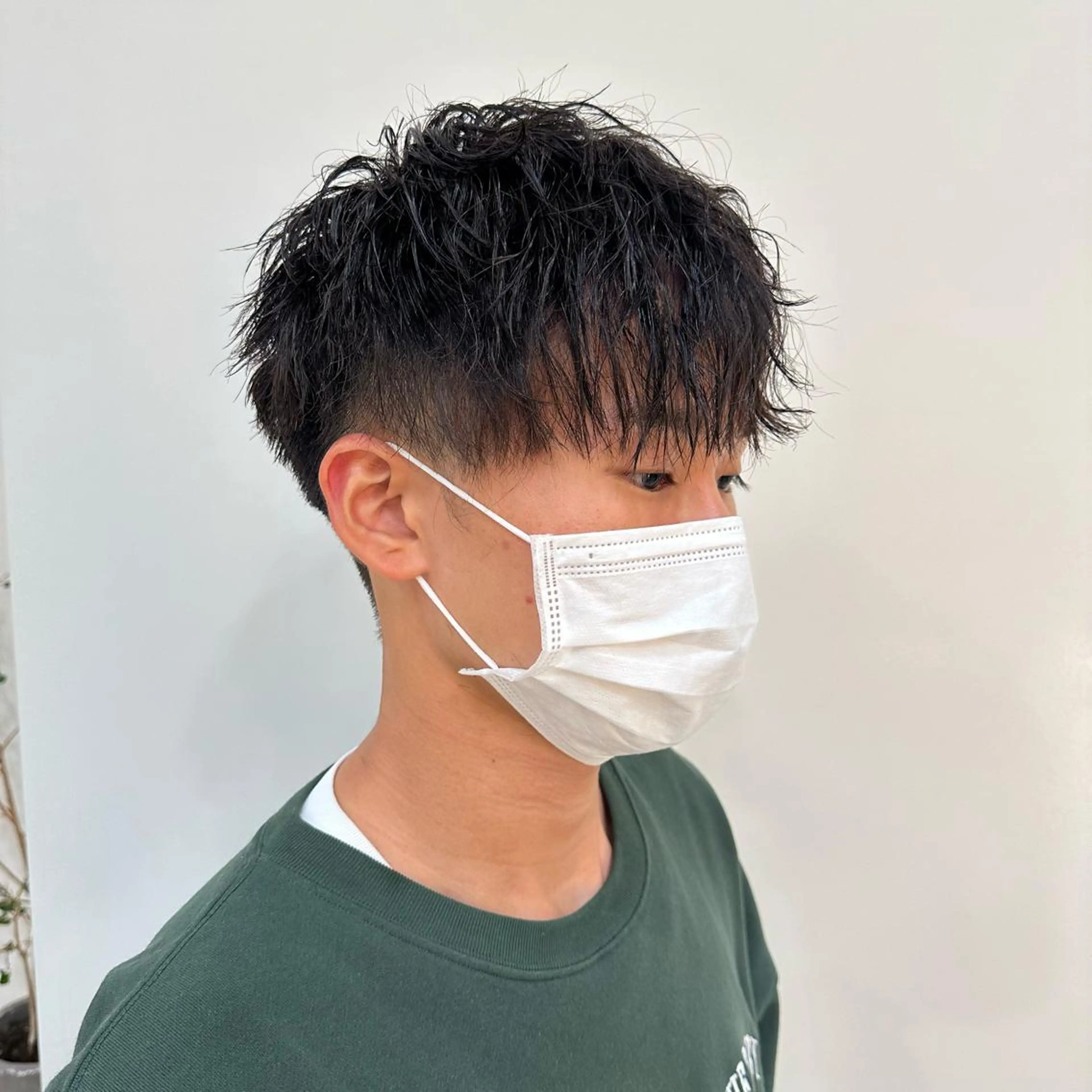 パーマ メンズ 鈴木 レナのヘアスタイル