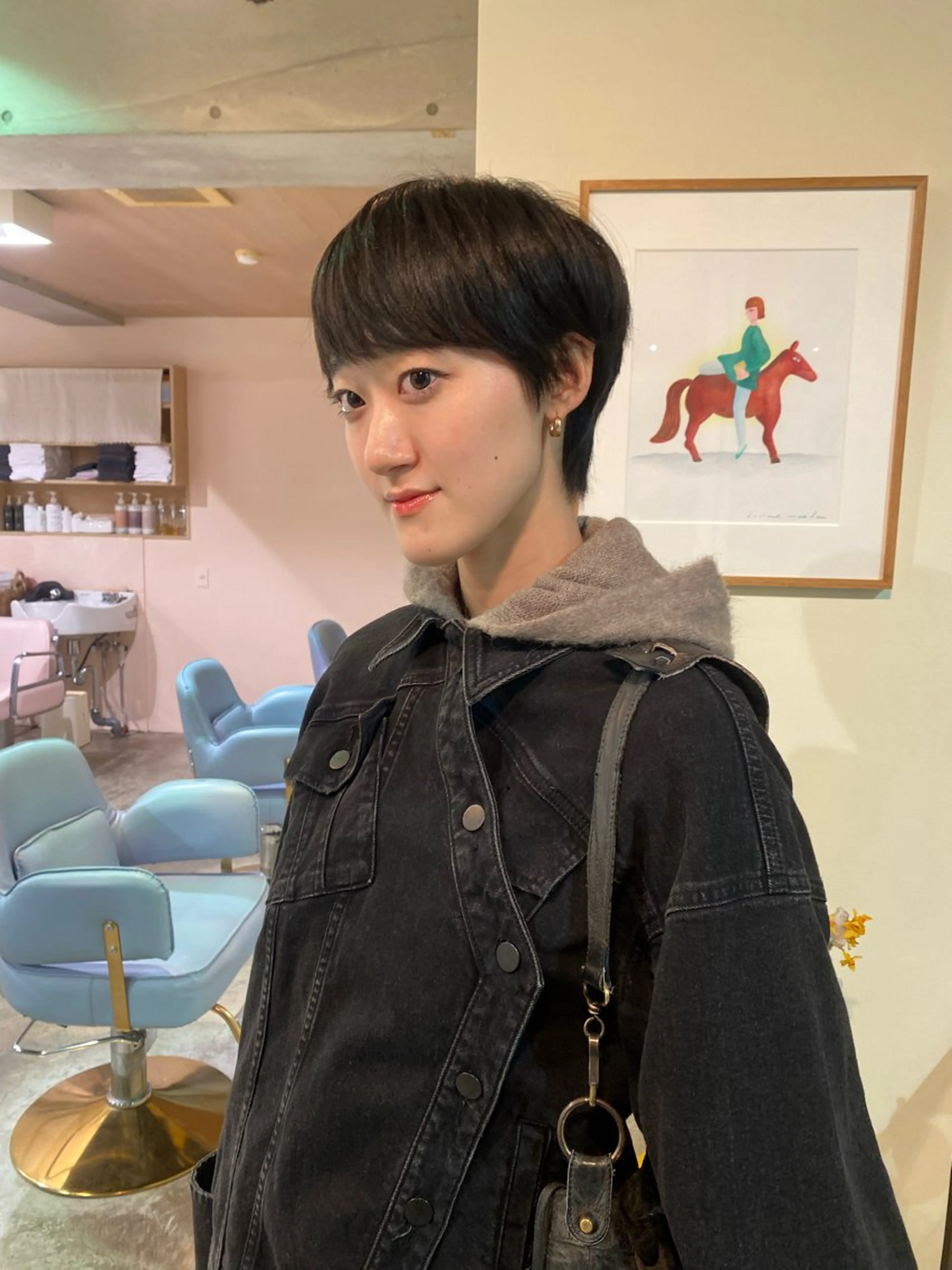 ショート miumiu/恵比寿 カットモデル募集のヘアスタイル