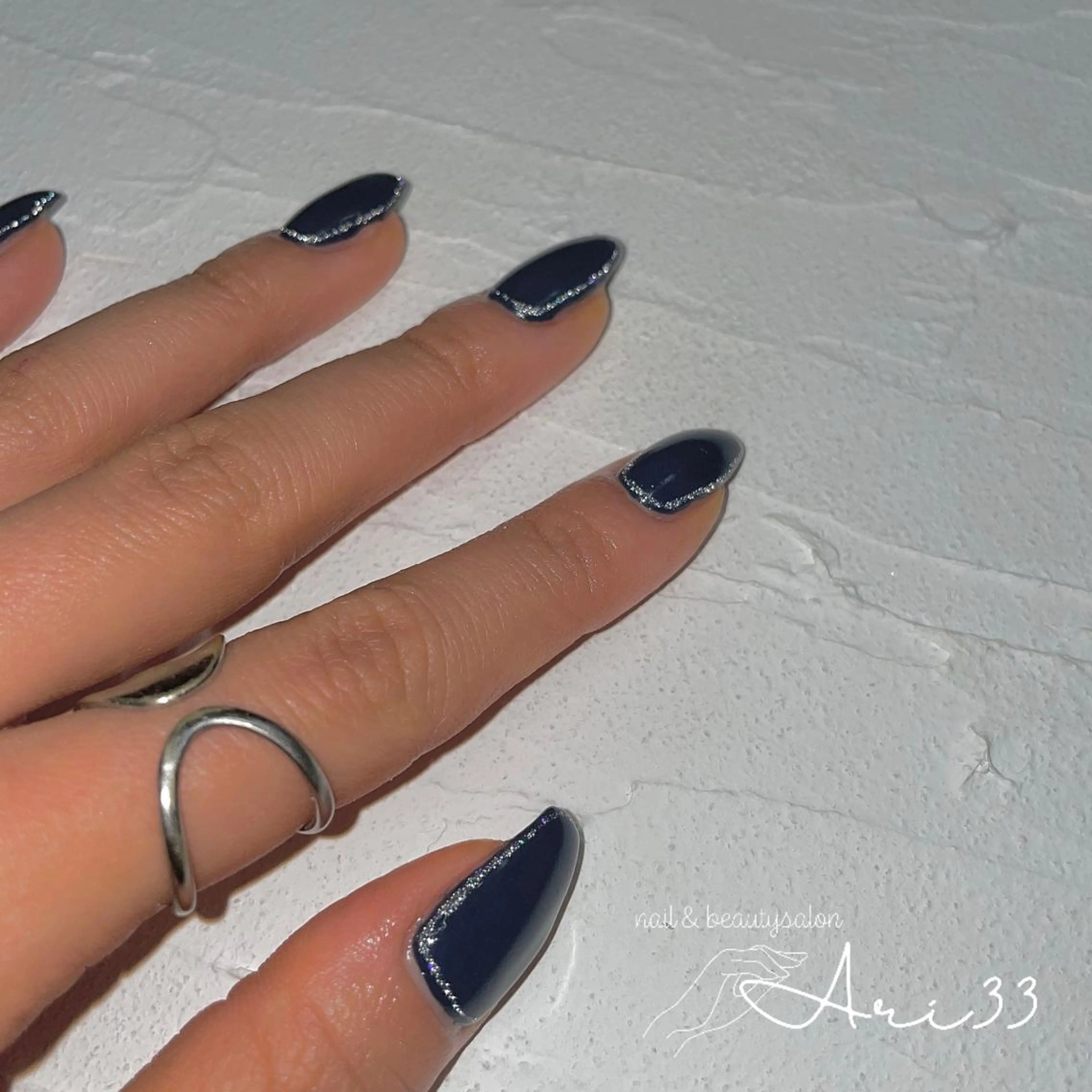 ネイル フラッシュネイル ハンドネイル プライベートサロン Ari33nailのネイルデザイン