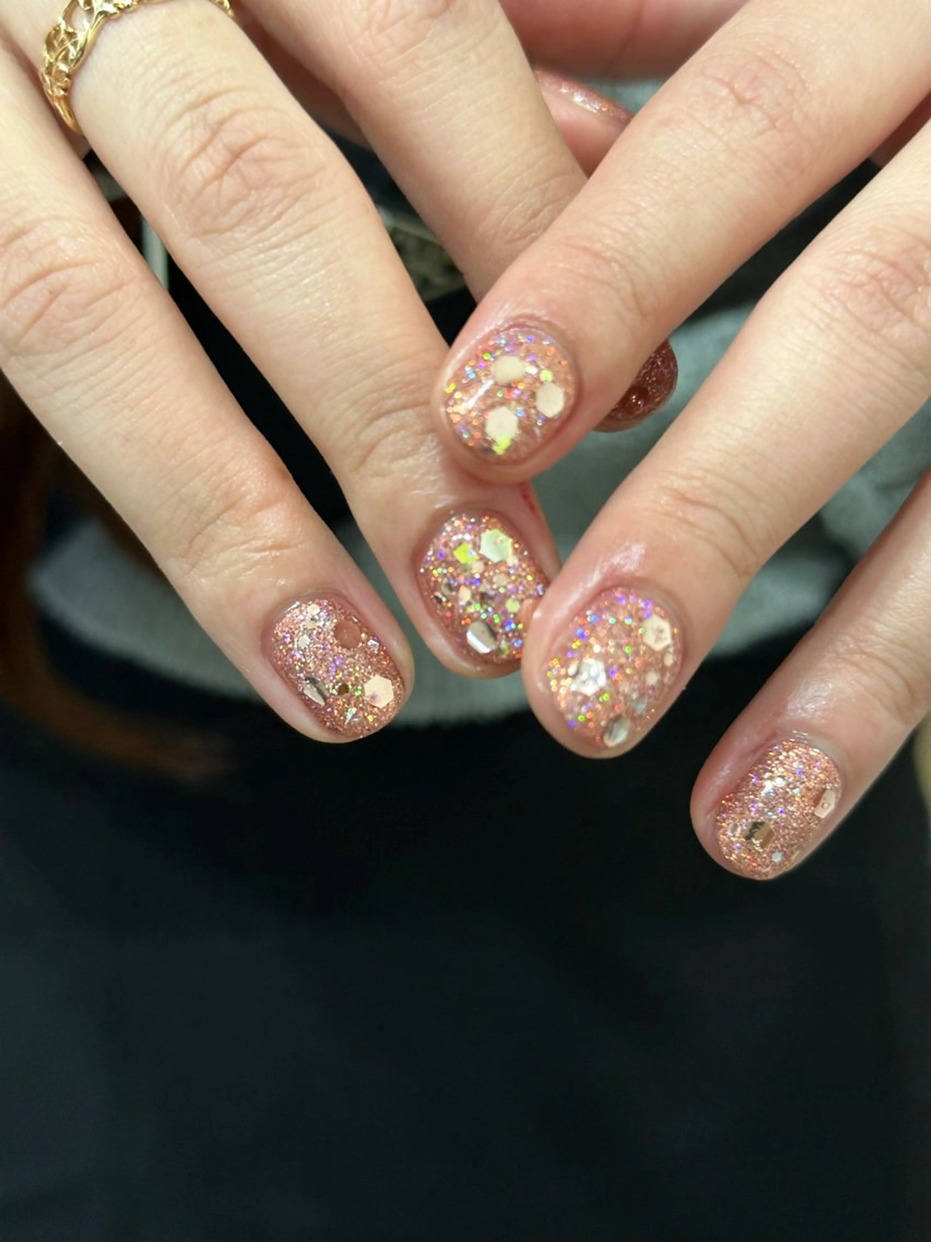 ネイル ハンドネイル フットネイル kiii.__ ✴︎*のネイルデザイン