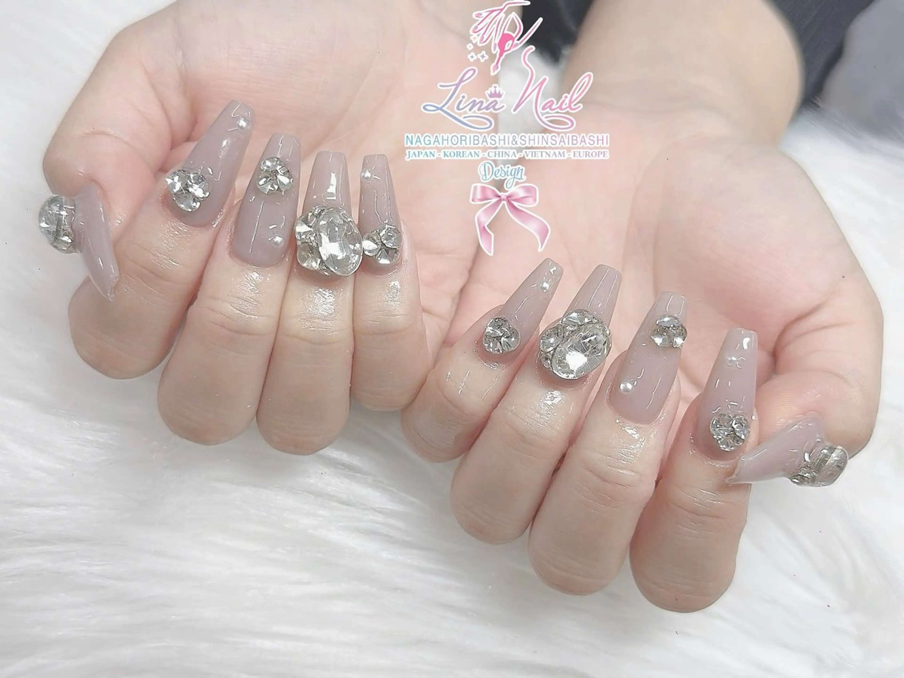 ネイル フットネイル ジェルネイル 持ち込み ネイルチップ ハンドネイル リナネイル 長堀橋店／東心斎橋店のネイルデザイン