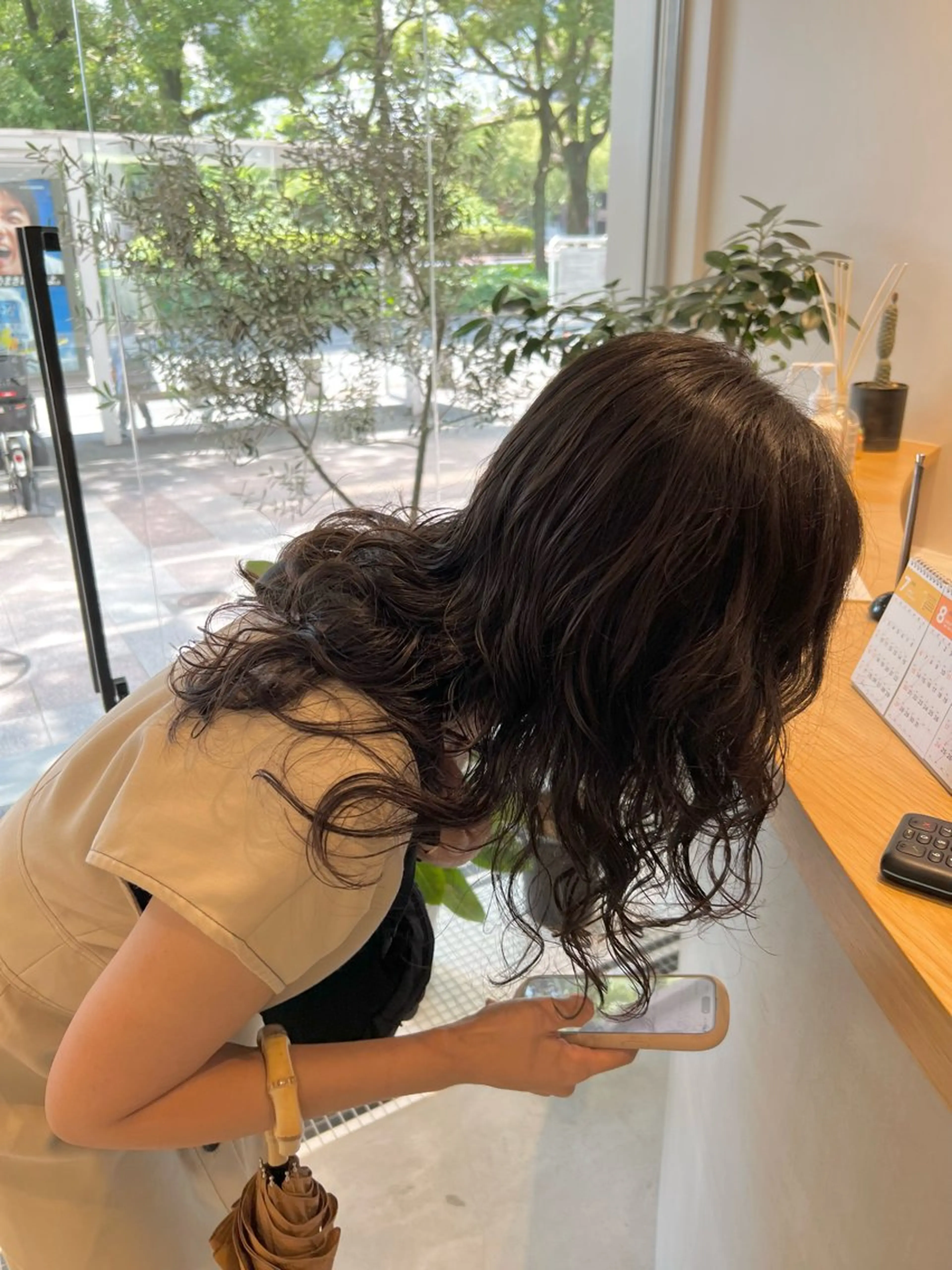 ロング カット パーマ トリートメント パーマ/名古屋パーマ / コデラ ナナホのヘアスタイル