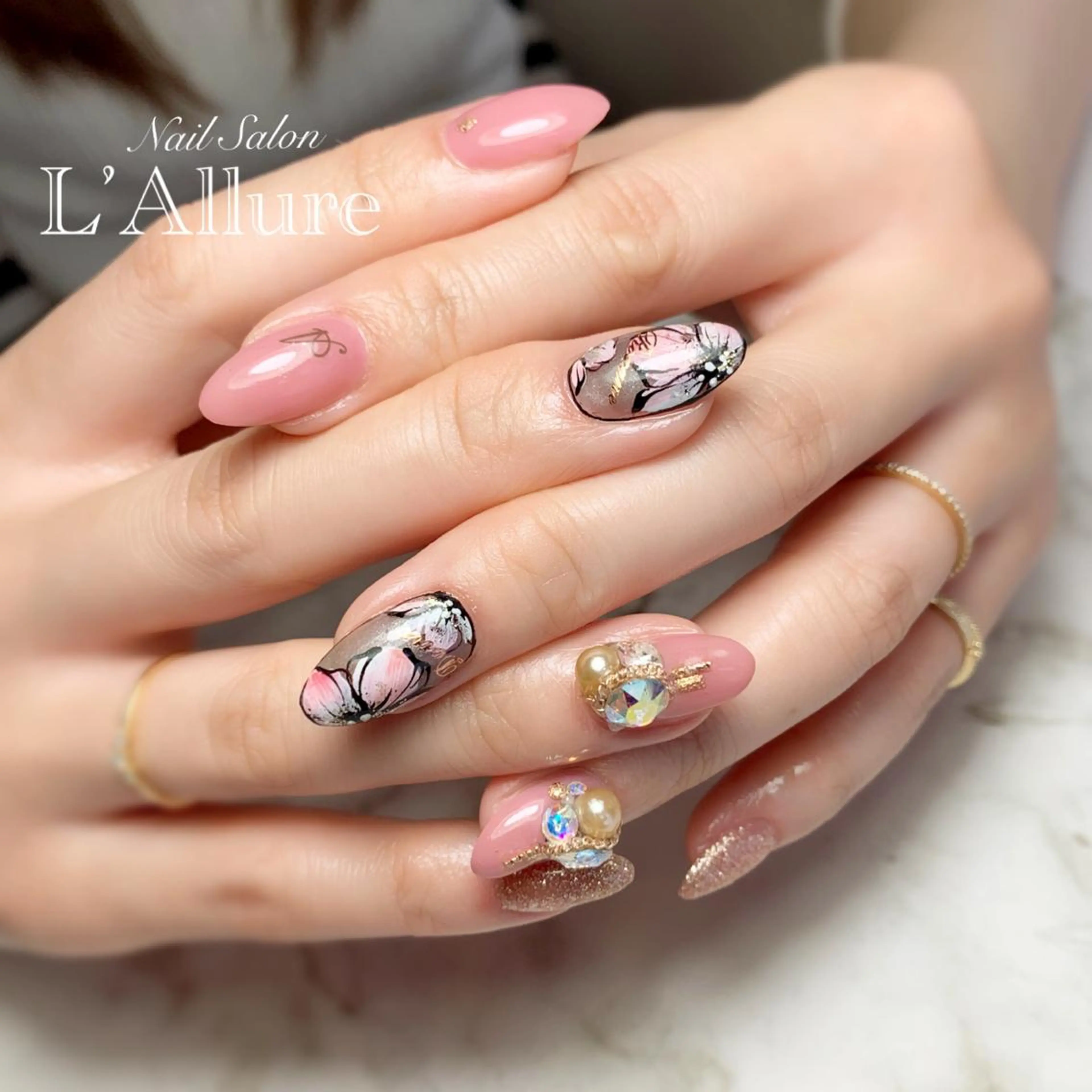 ネイル ハンドネイル Nail Salon L’Allureのネイルデザイン
