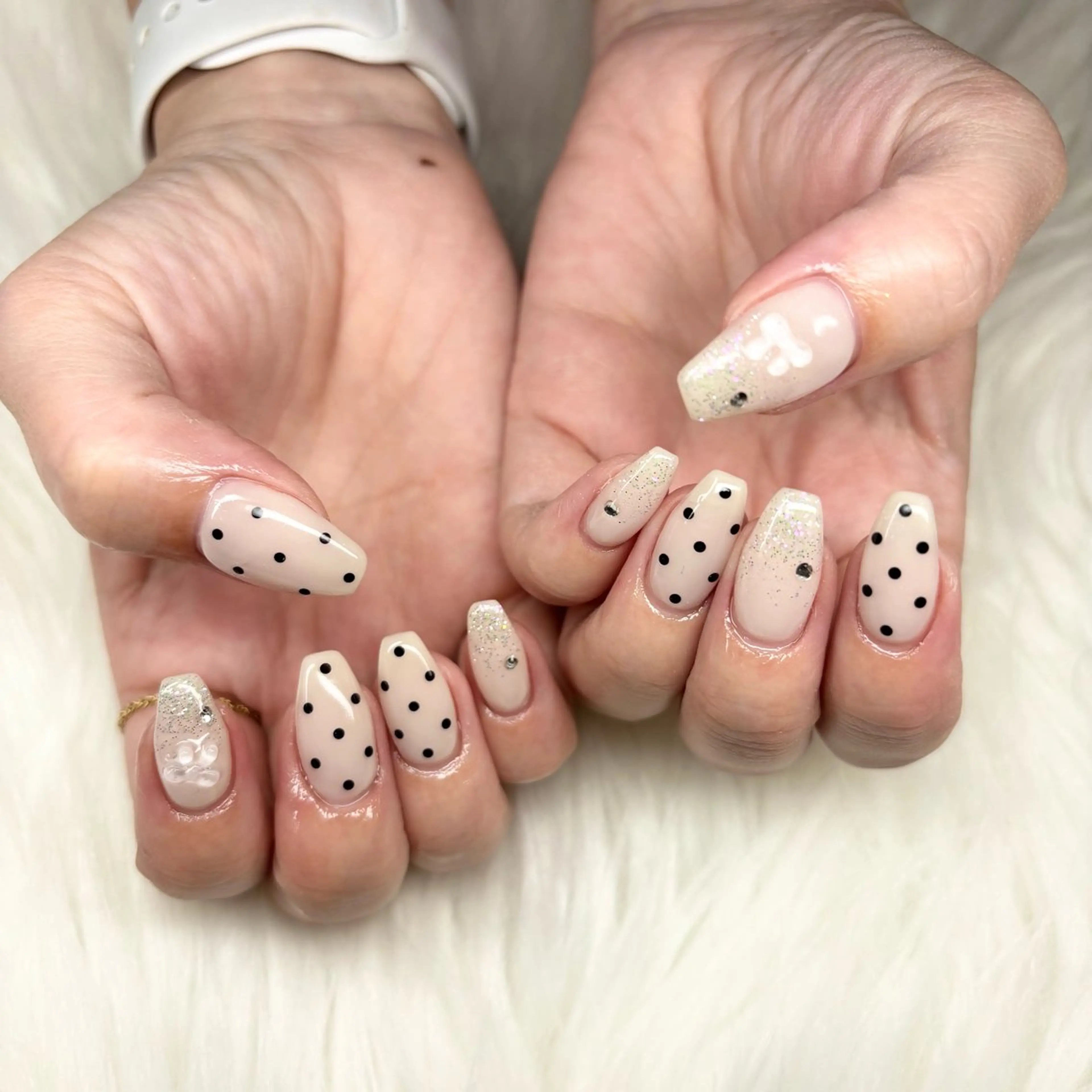 ネイル 持ち込み 鈴木 華乃のネイルデザイン