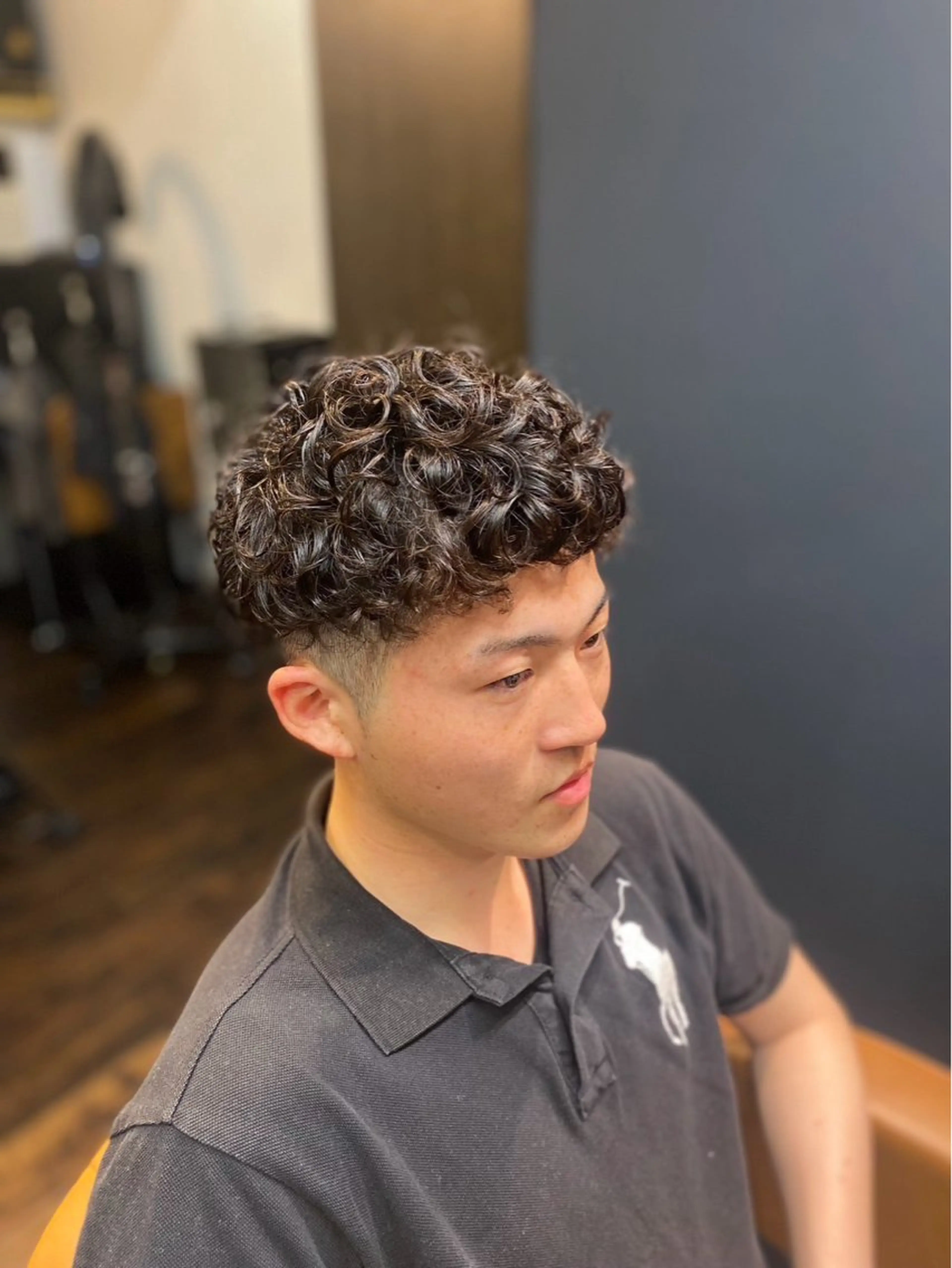 パーマ メンズ 【メンズパーマ】 山下勝勲のヘアスタイル