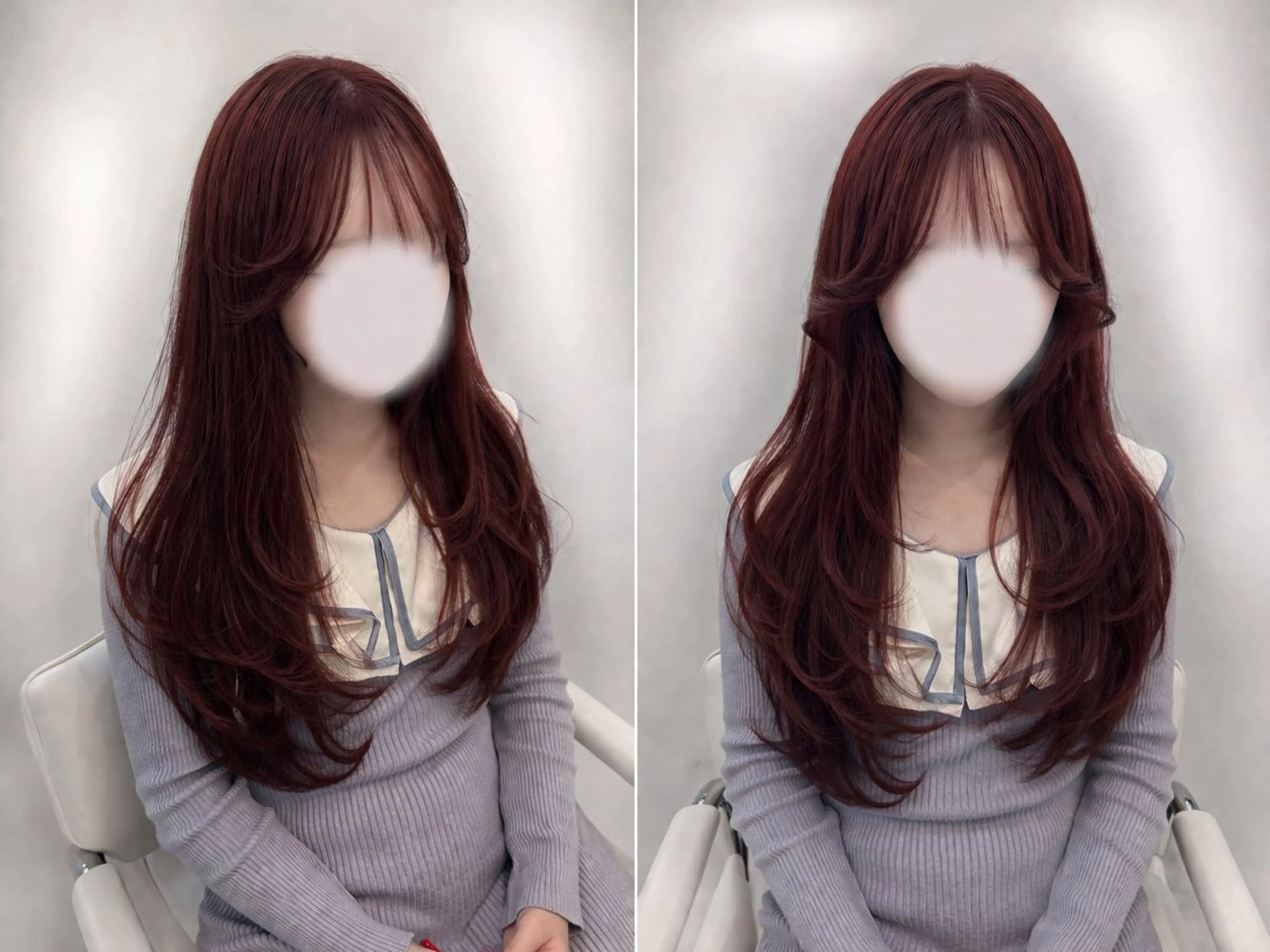 ロング レイヤーカット カット ヘアカラー y2k/ウルフ/ 個性派カラーkiraのヘアスタイル