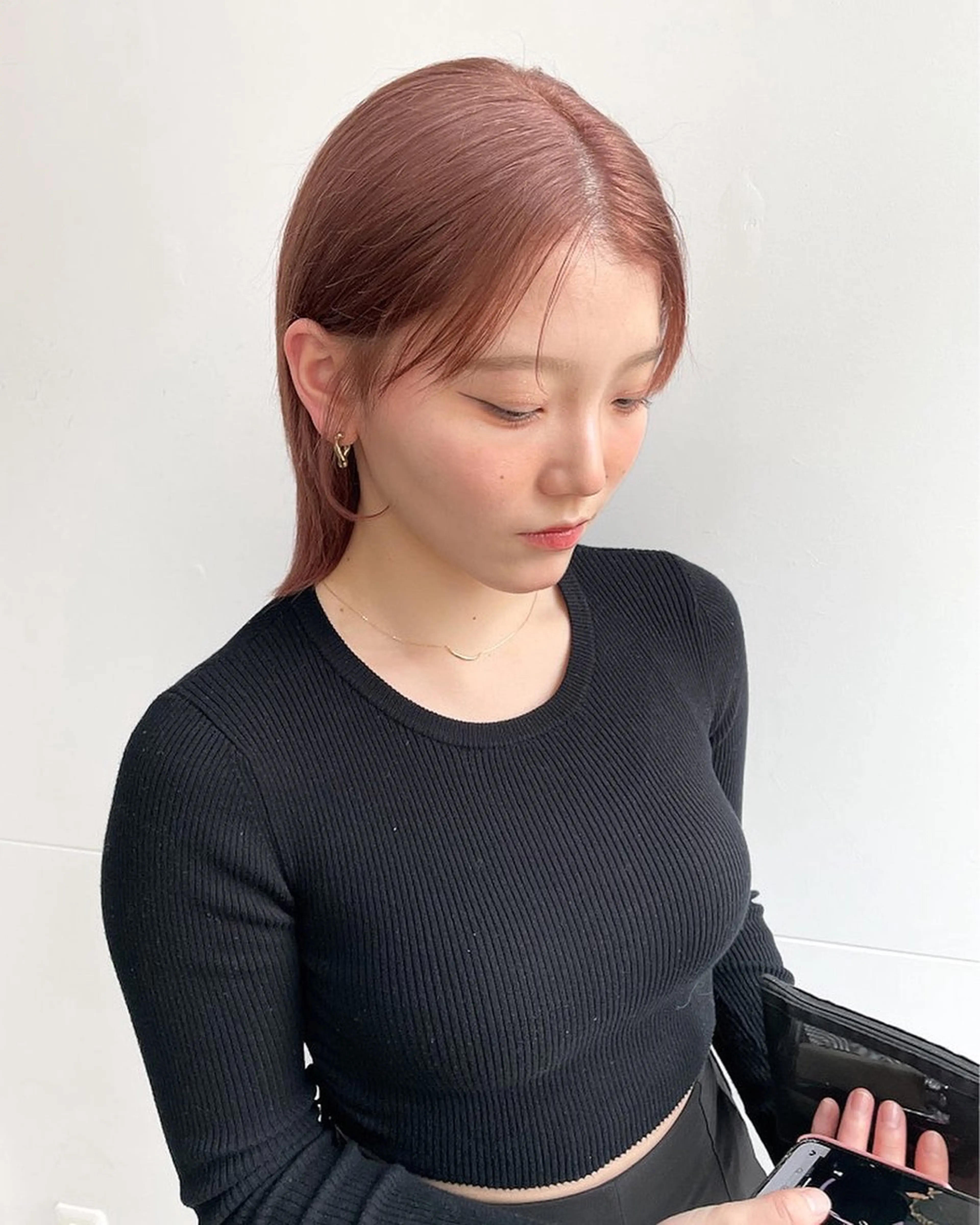 ミディアム 山岡 拓也のヘアスタイル