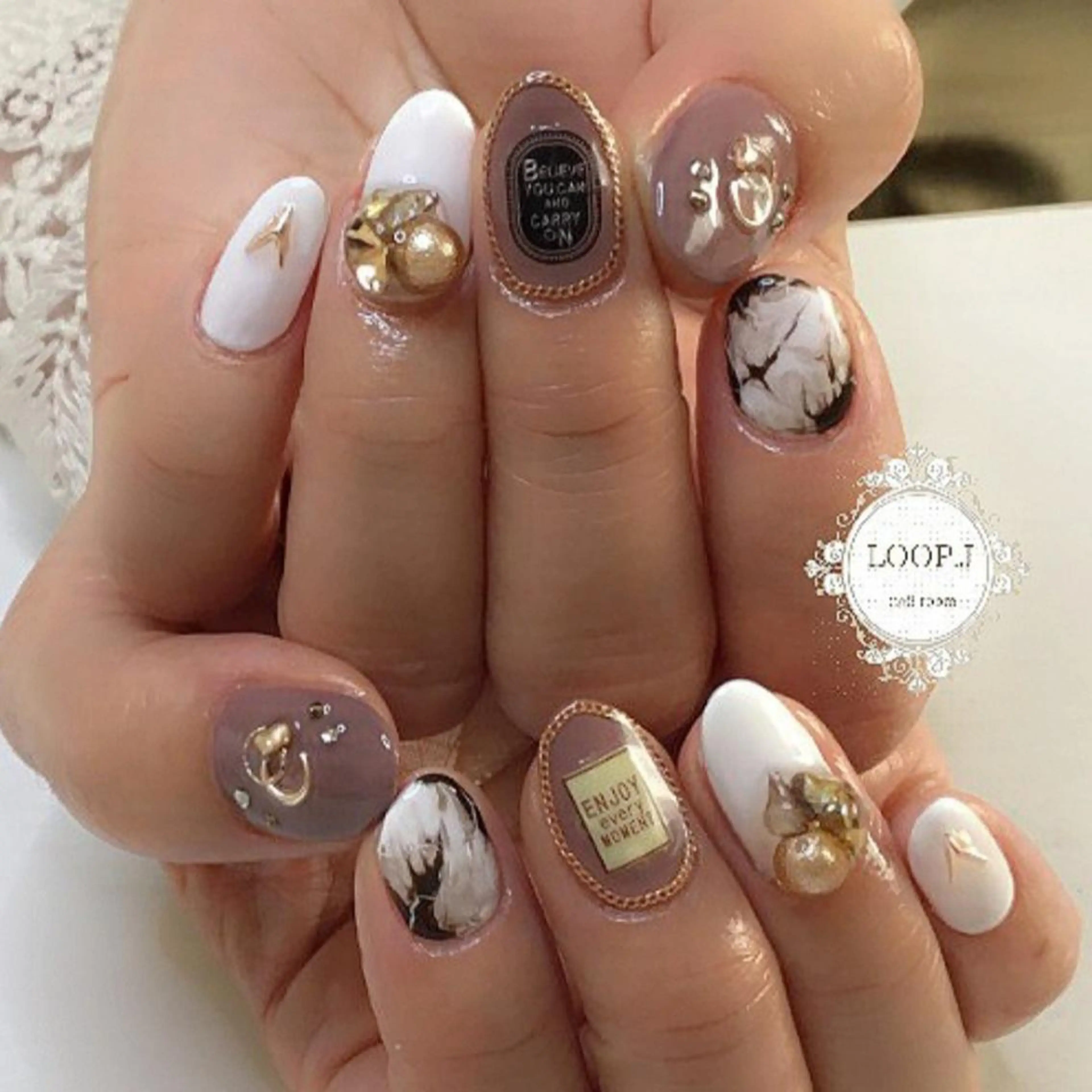 ネイル おおくぼ めぐみのネイルデザイン