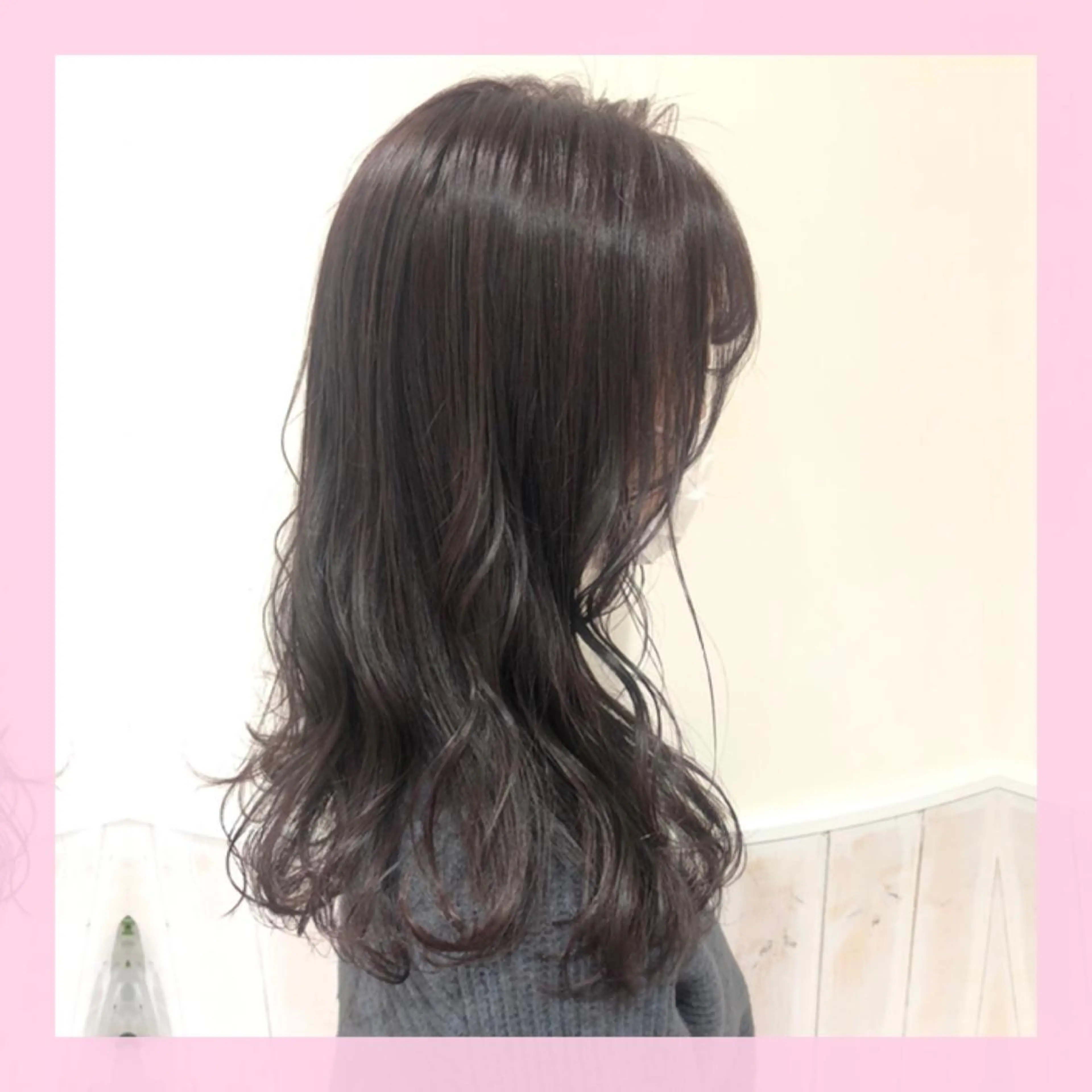 セミロング カラー カット ヘアカラー トリートメント 🍒前川 🍒のヘアスタイル