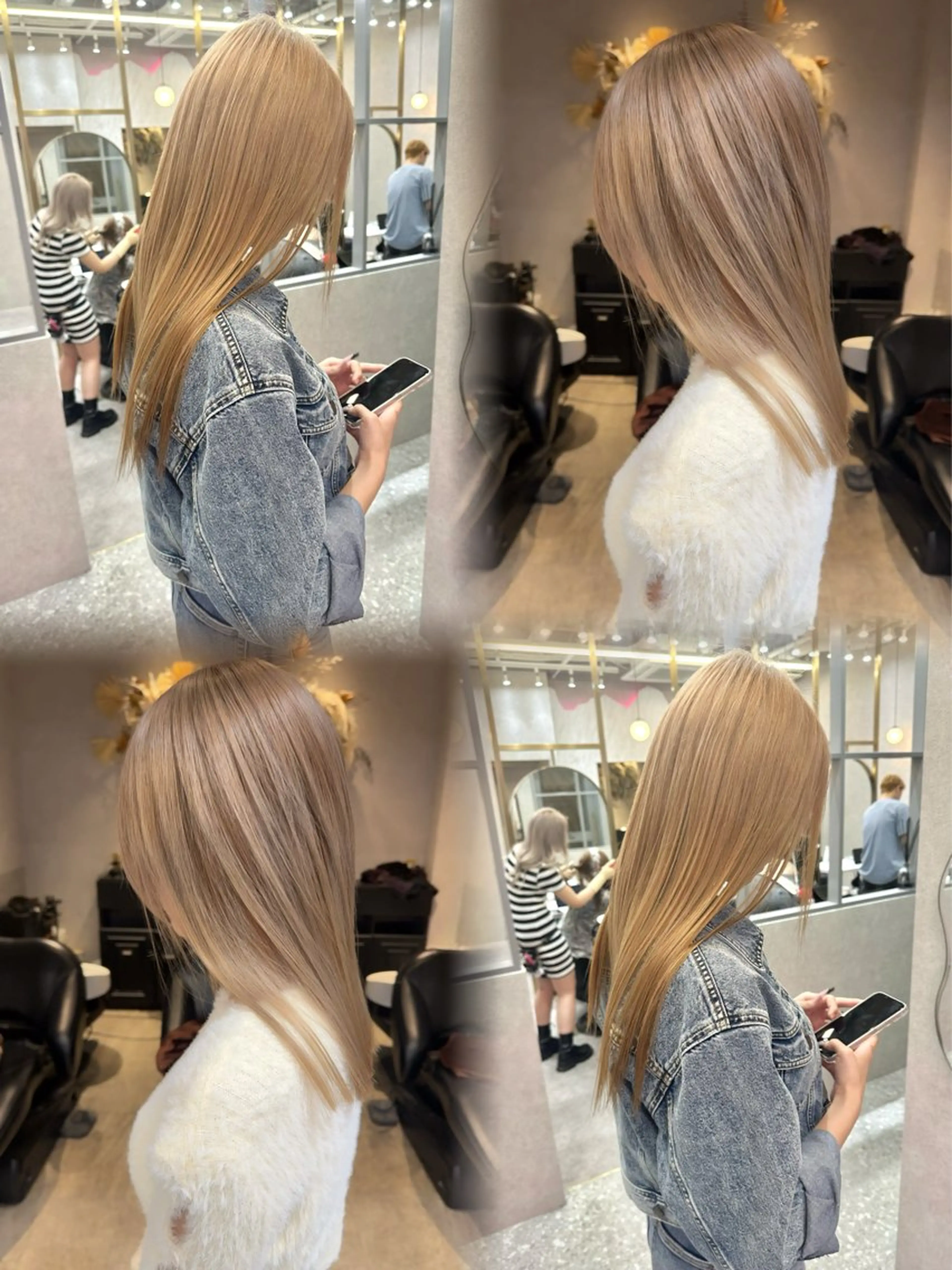 ロング カラー ブロンド/ベージュ系 /🪽そうま🪽のヘアスタイル