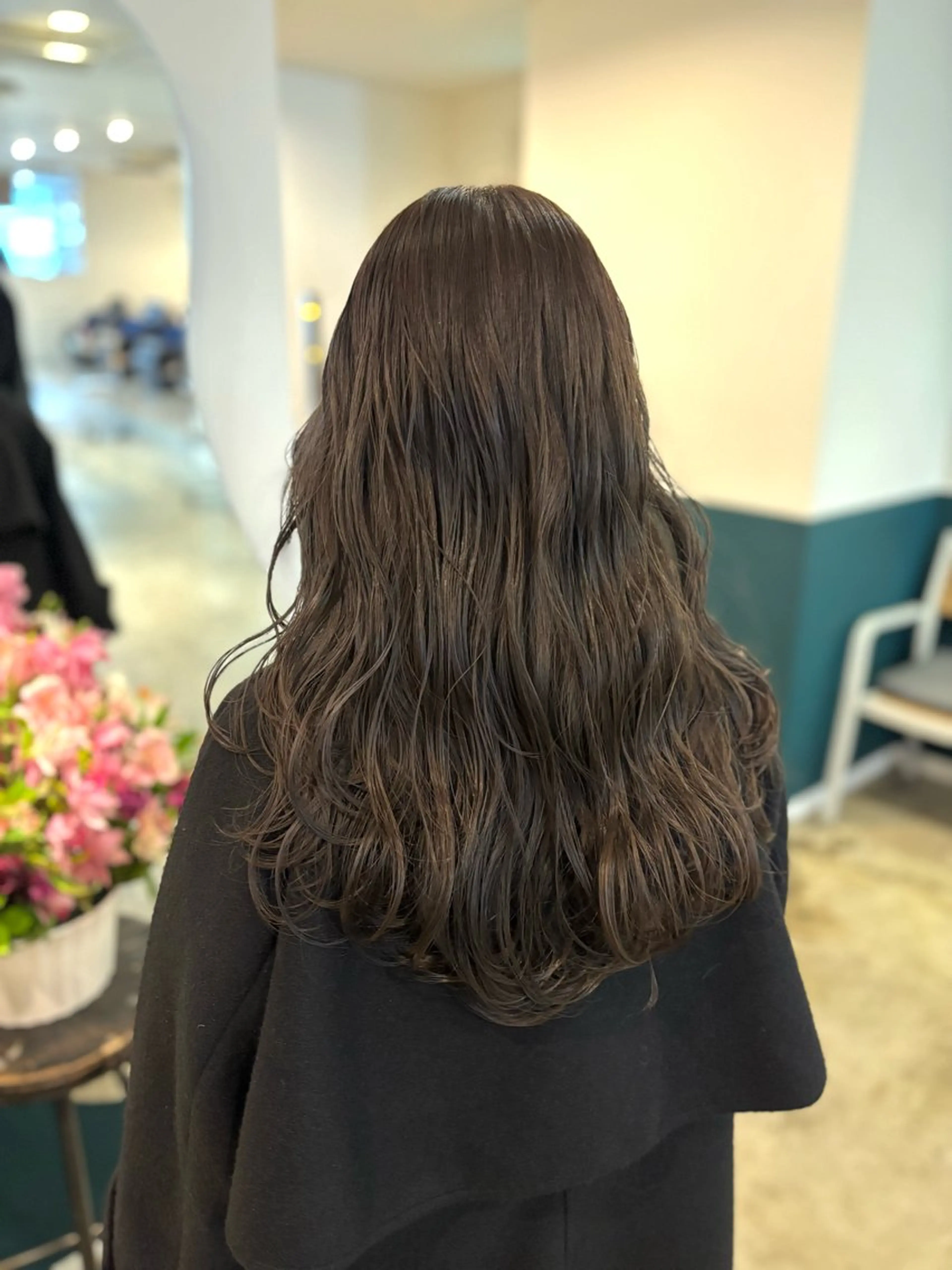 ロング カット ヘアカラー ☁️RIKA☁️ @ri2_____bのヘアスタイル