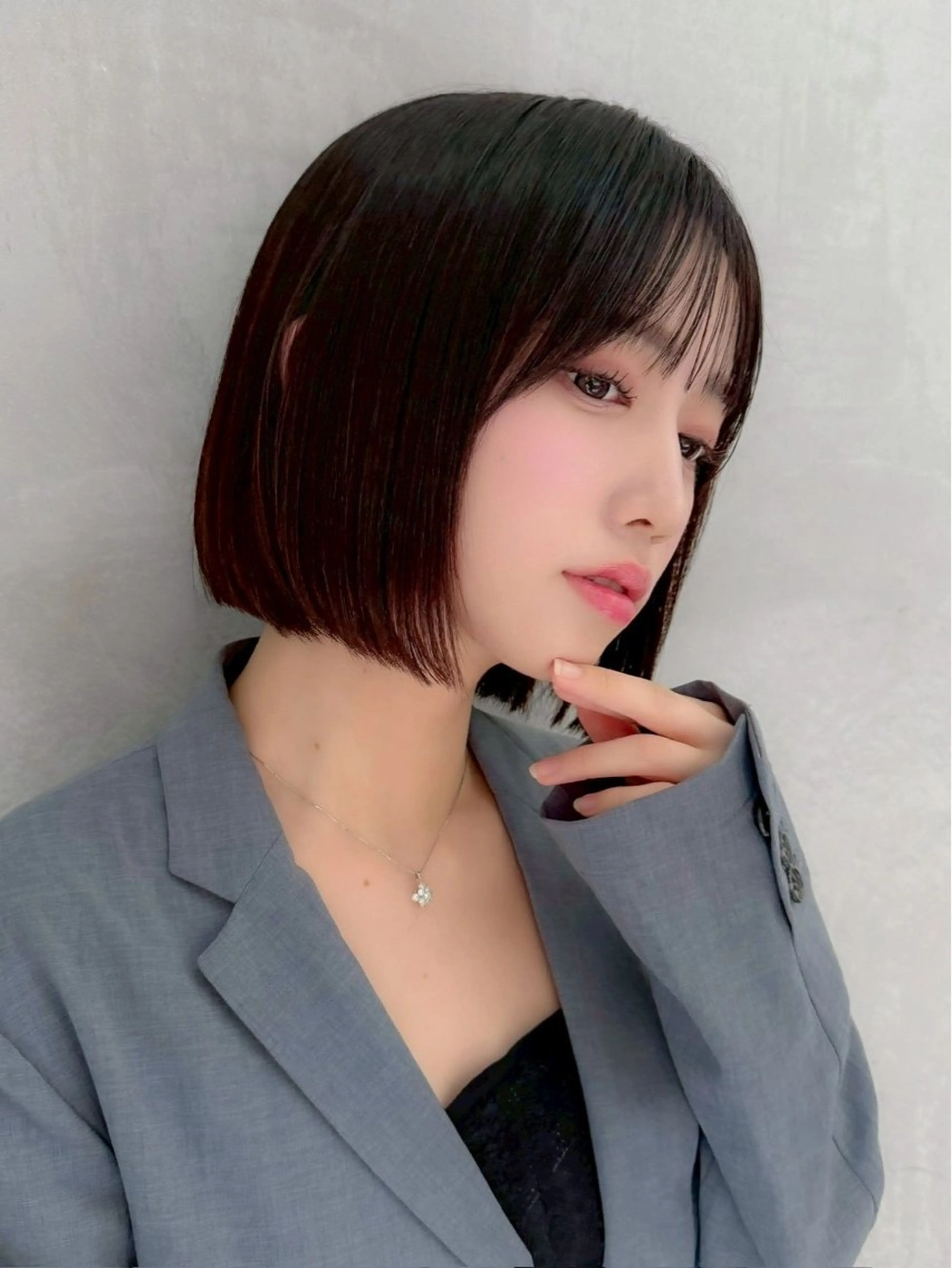 ショート ヘアカラー トリートメント ヘアセット うる艶カラー🌈 /なお💙のヘアスタイル
