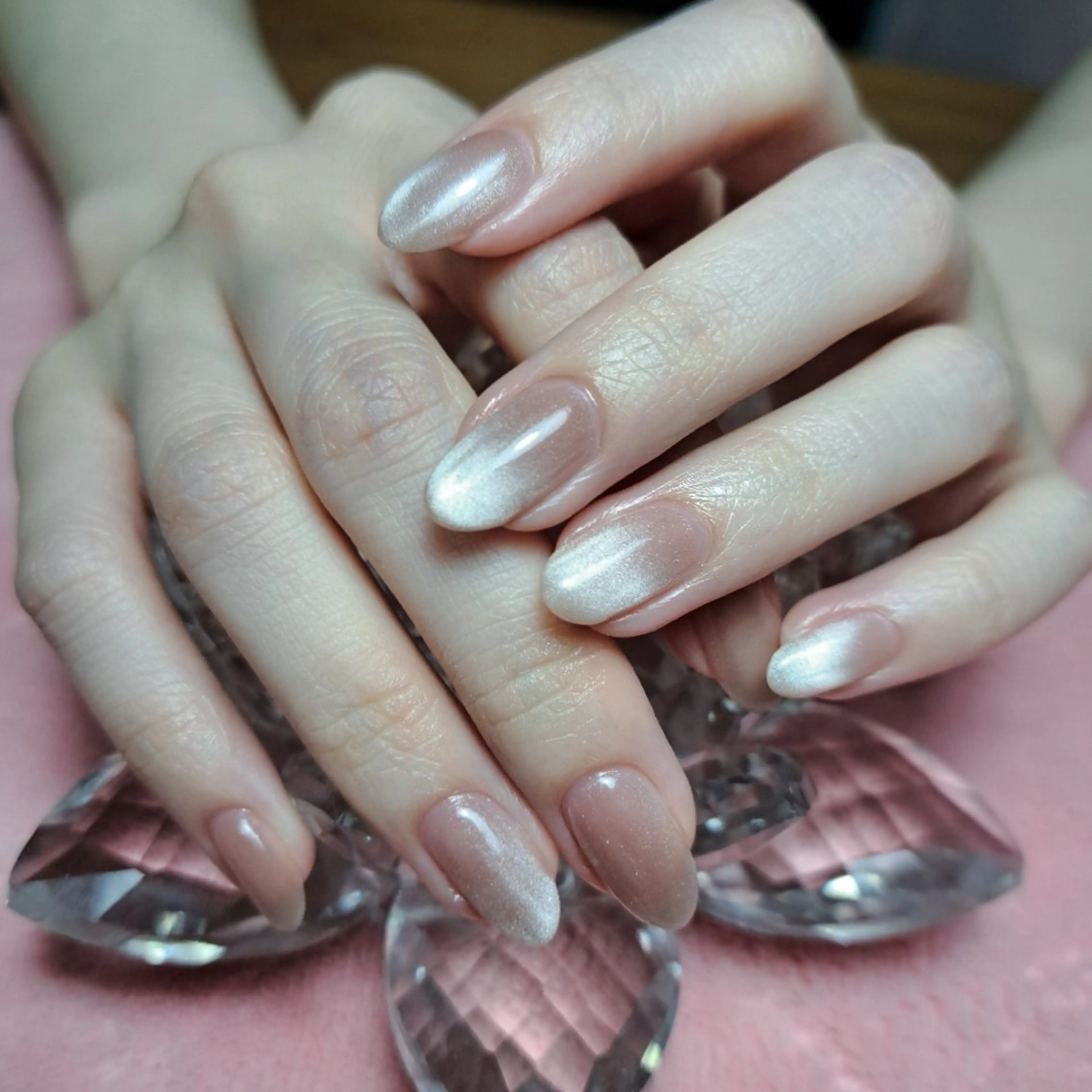 ネイル マグネットネイル オフィスネイル HAYASHI  Nのネイルデザイン