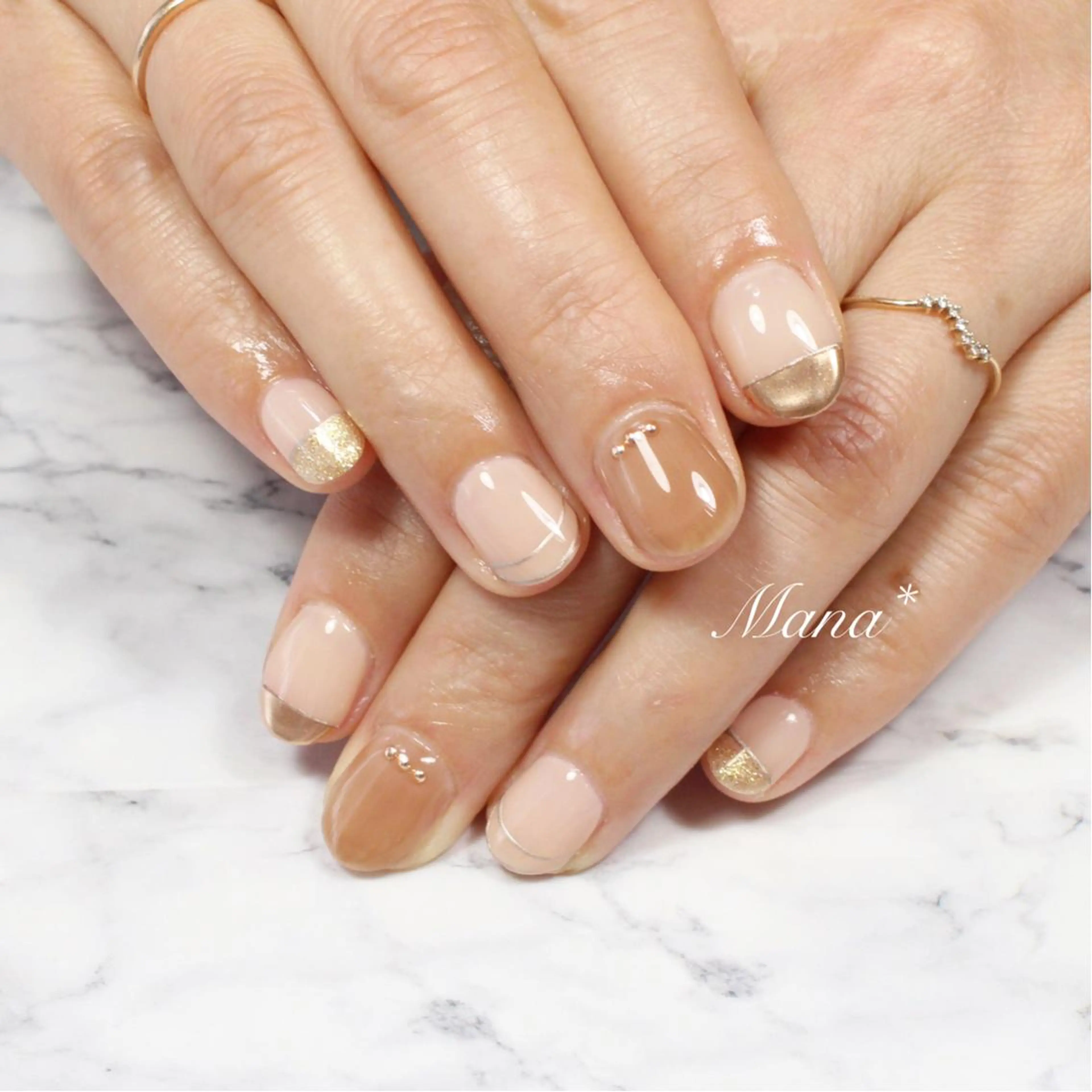 ネイル ミラーネイル 塚田 由香里のネイルデザイン