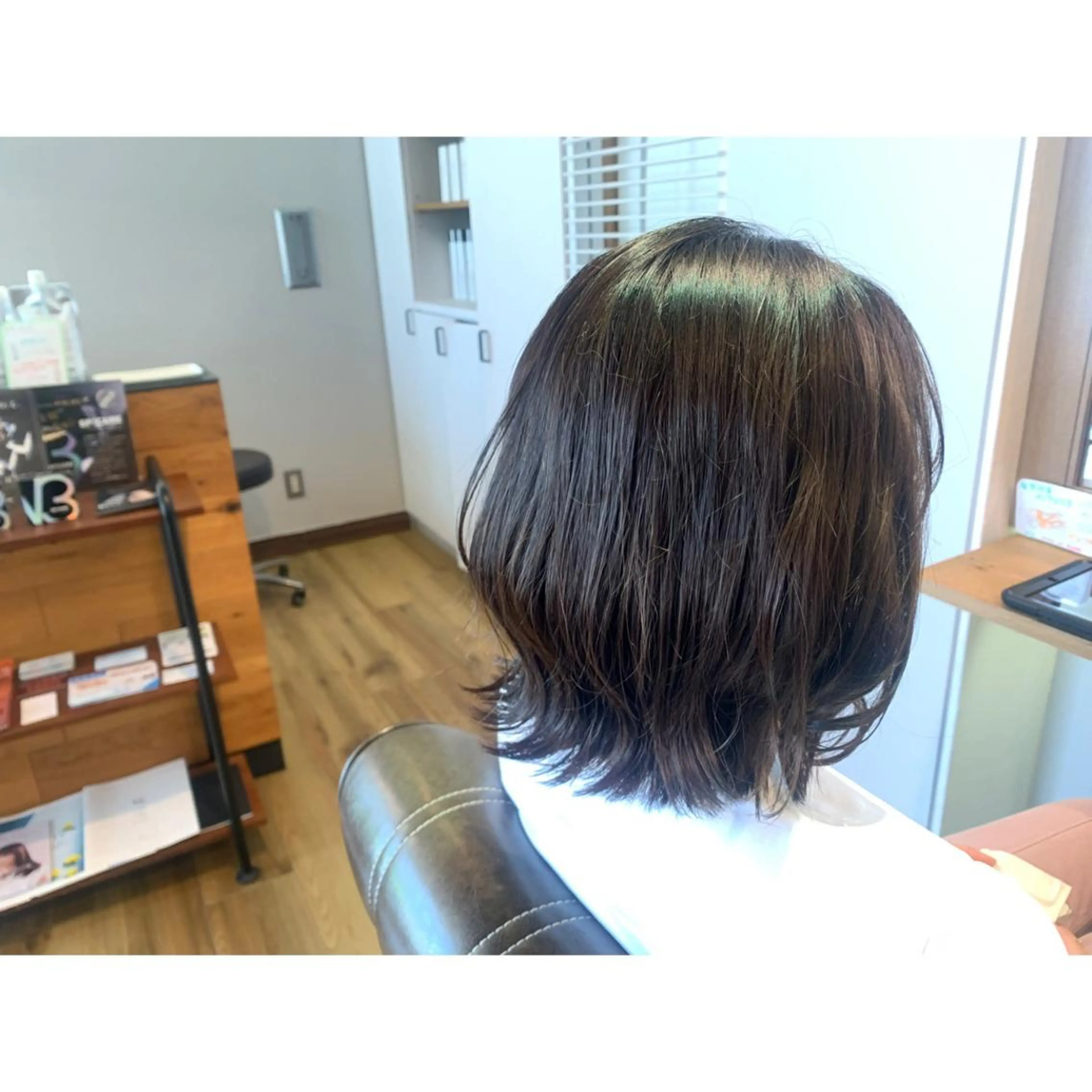 ミディアム カラー ブラウンカラー ヘアカラー トリートメント ツキダテ ユイのヘアスタイル