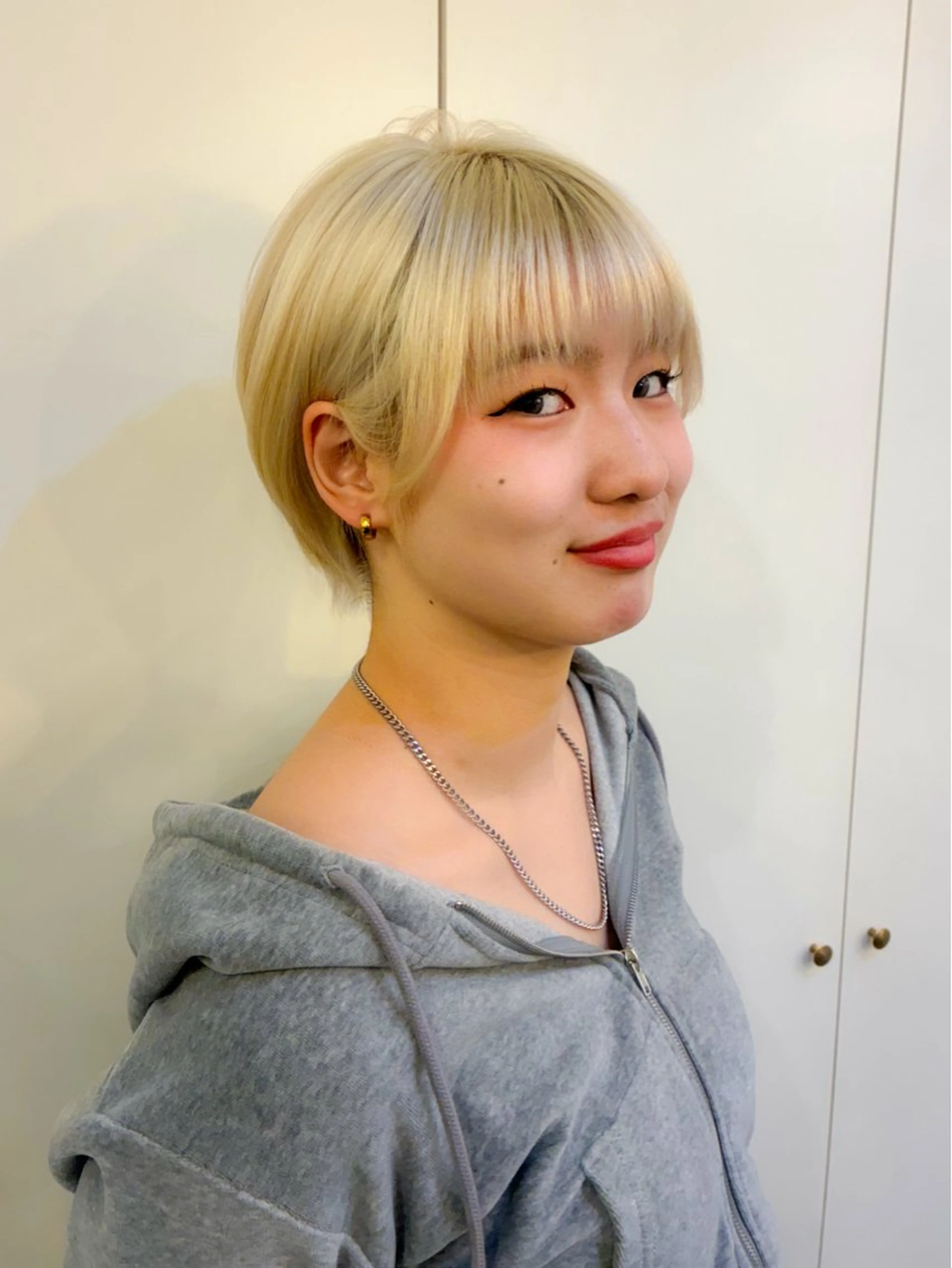 ショート カット aen parlor所属・💐レイヤー/ 暖色/りゅーき💐のヘアスタイル