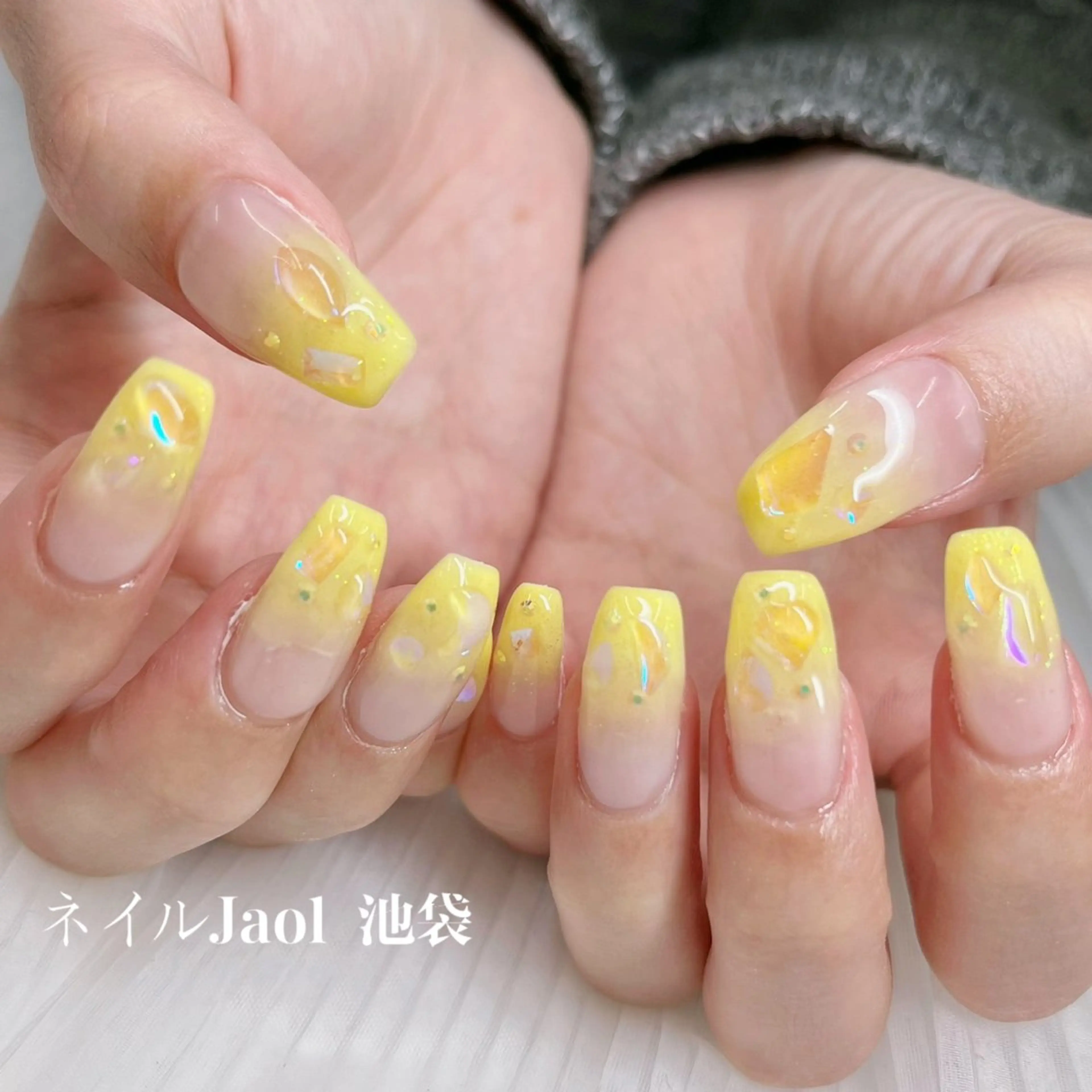 ロング ハンドネイル nail jaol池袋店所属・ネイルJaol 池袋のネイルデザイン