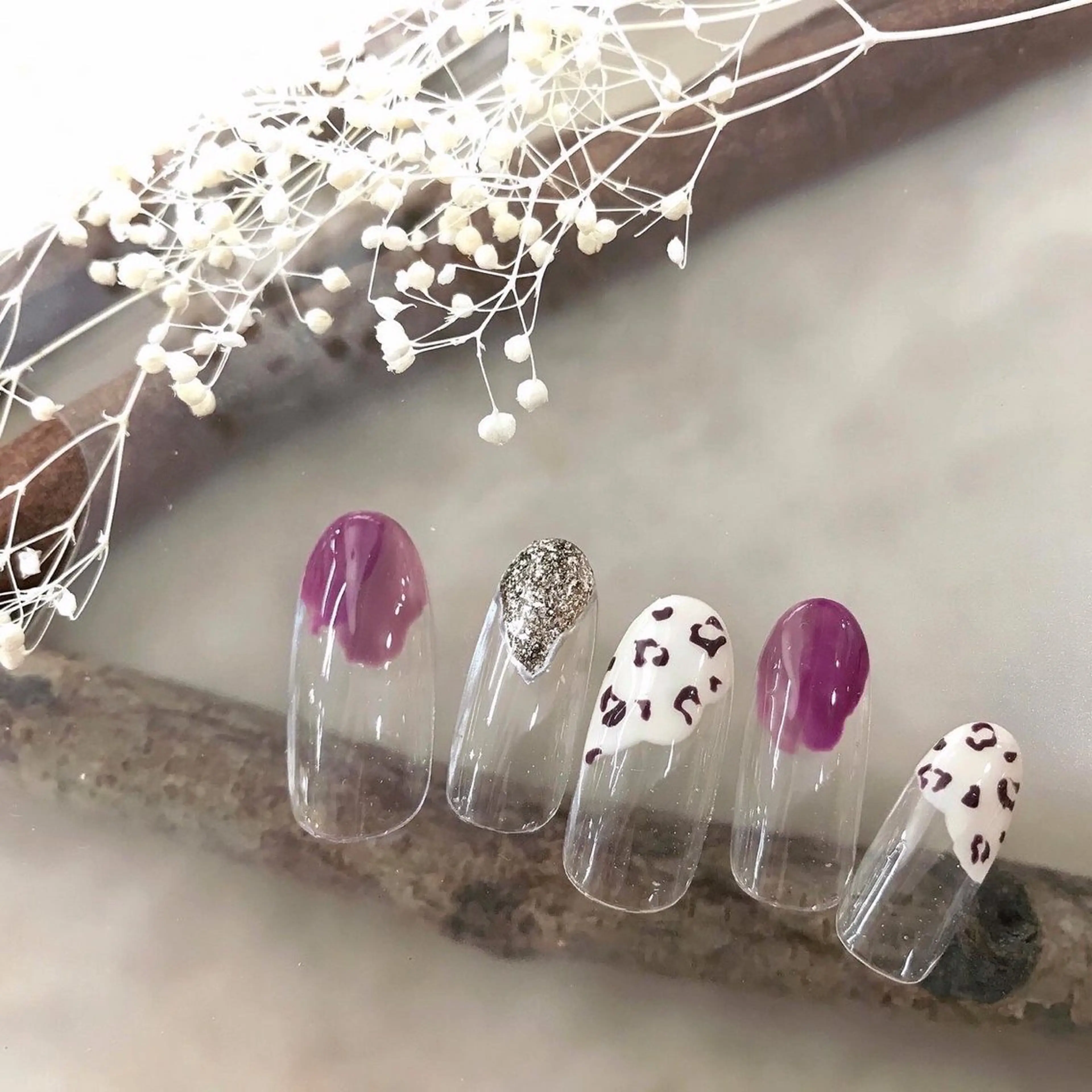 ネイル アートネイル ネイルチップ ⭐︎休業中の練習⭐︎ JNA認定講師髙橋のネイルデザイン