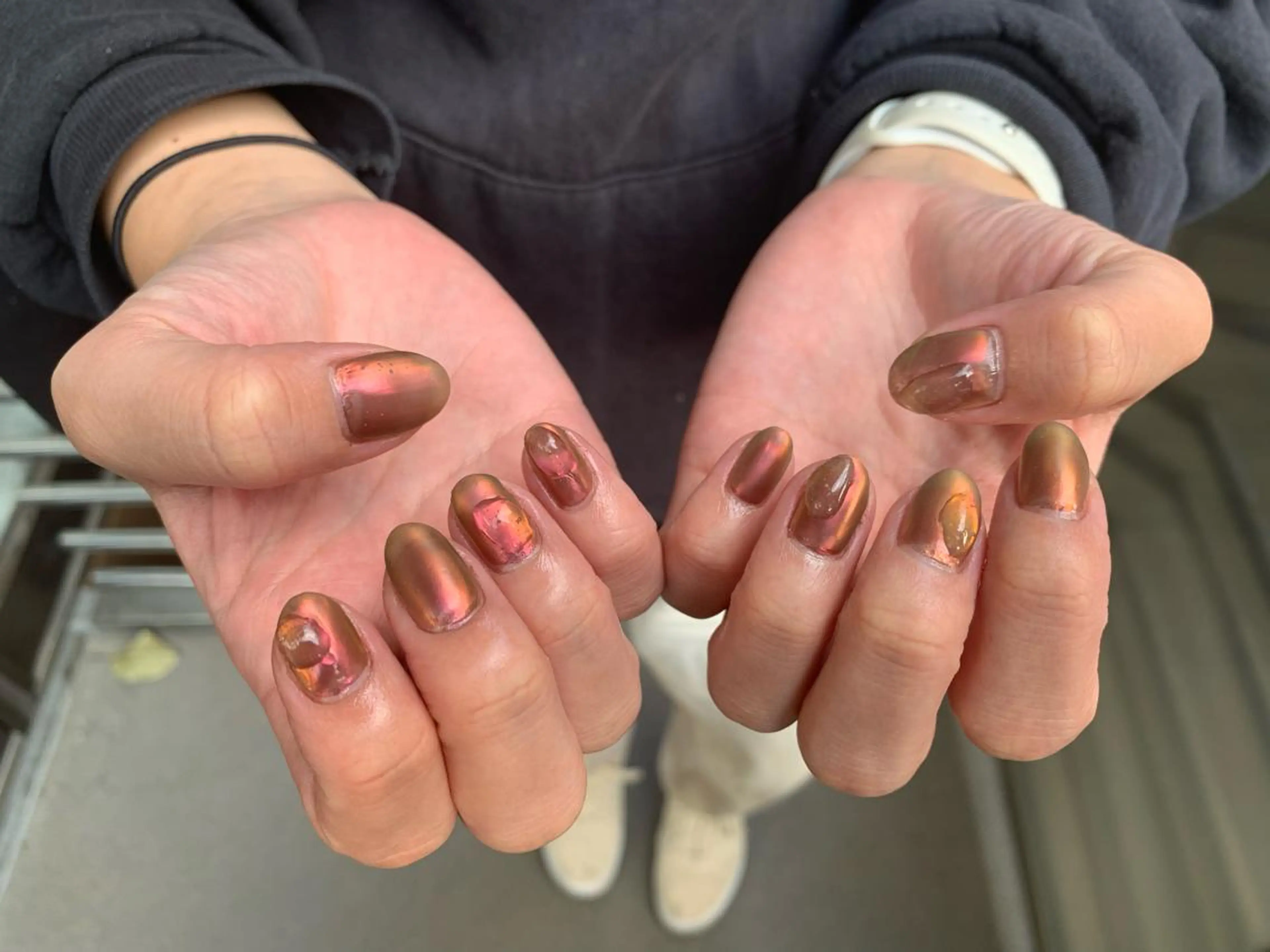 ネイル ニュアンスネイル マキノ ユイのネイルデザイン