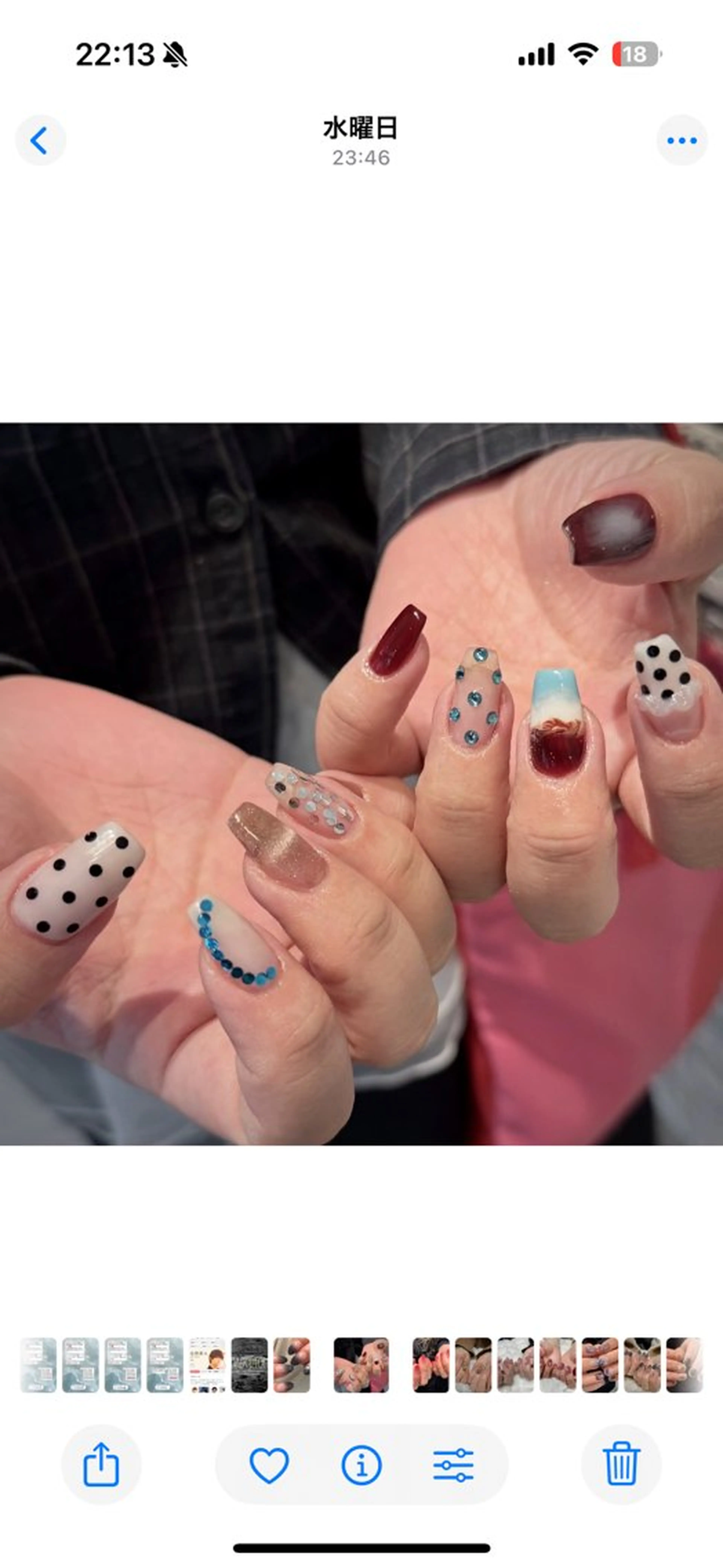 ネイル ハンドネイル m kaori𓃟のネイルデザイン