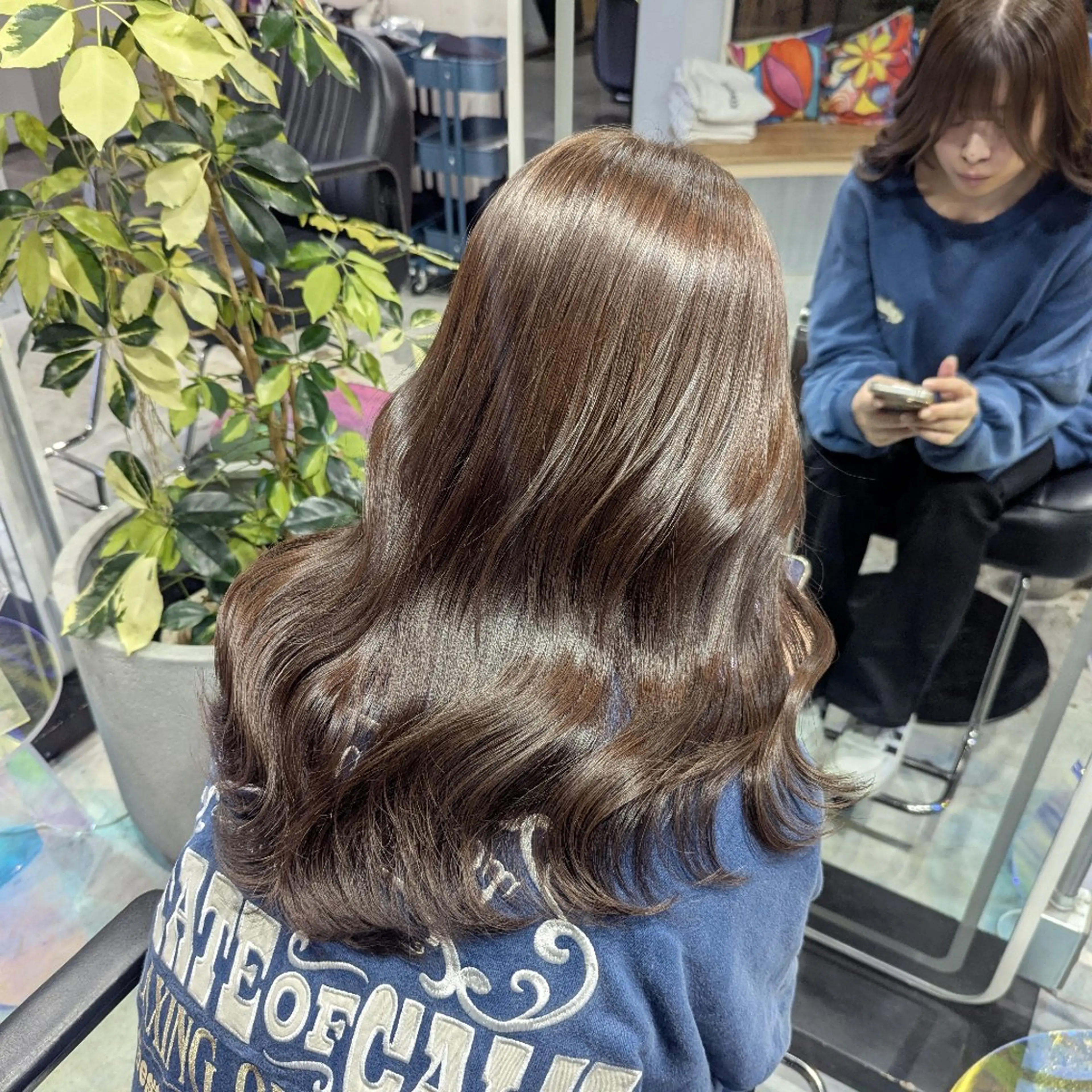 セミロング エクステ EDeN Ryo  りょう/福岡エクステのヘアスタイル